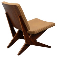 Silla de tijera diseñada por Pastoe, años 50, por Jan van Grunsven