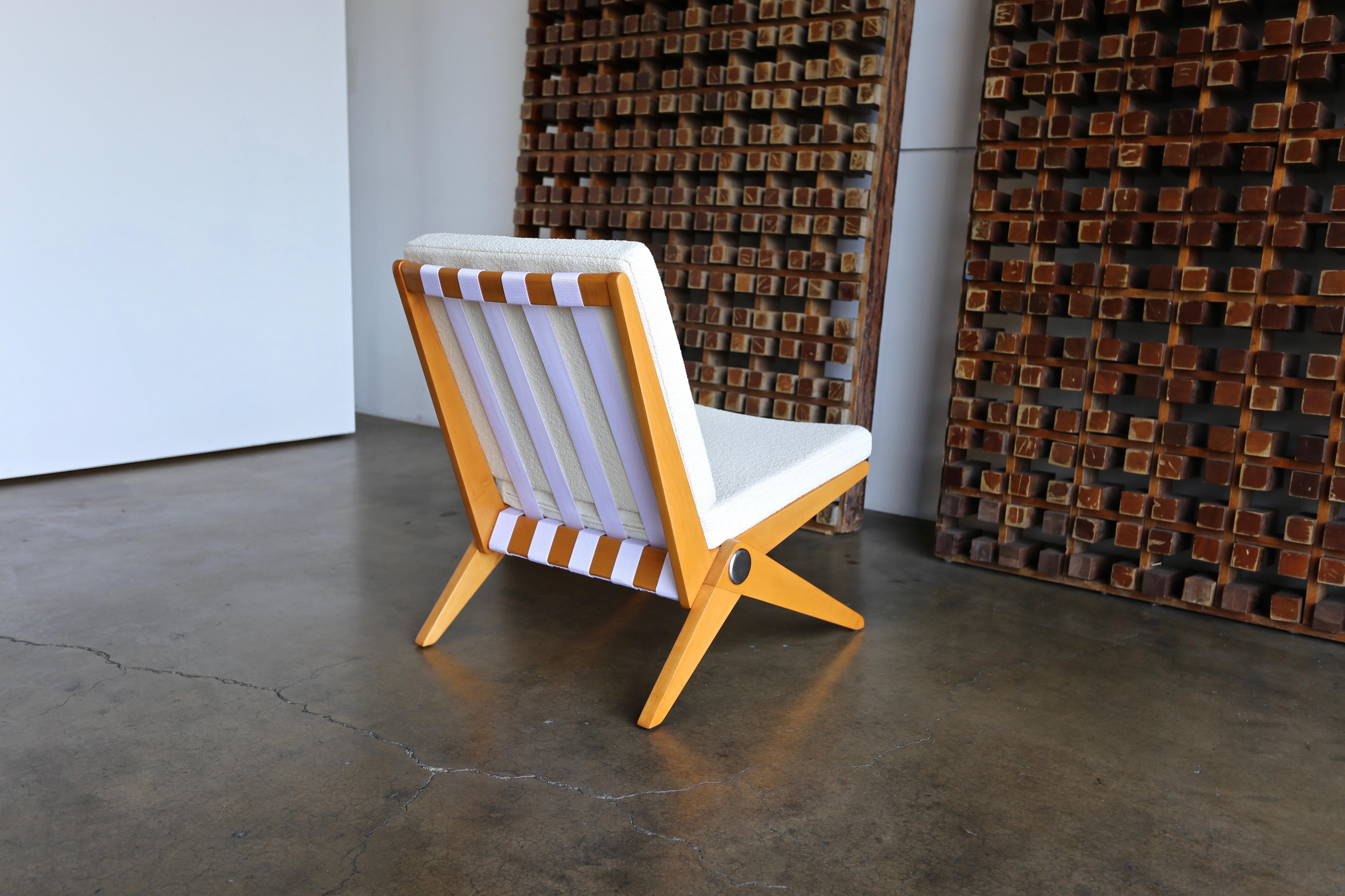 Scissor Lounge Chairs by Pierre Jeanneret for Knoll International 5