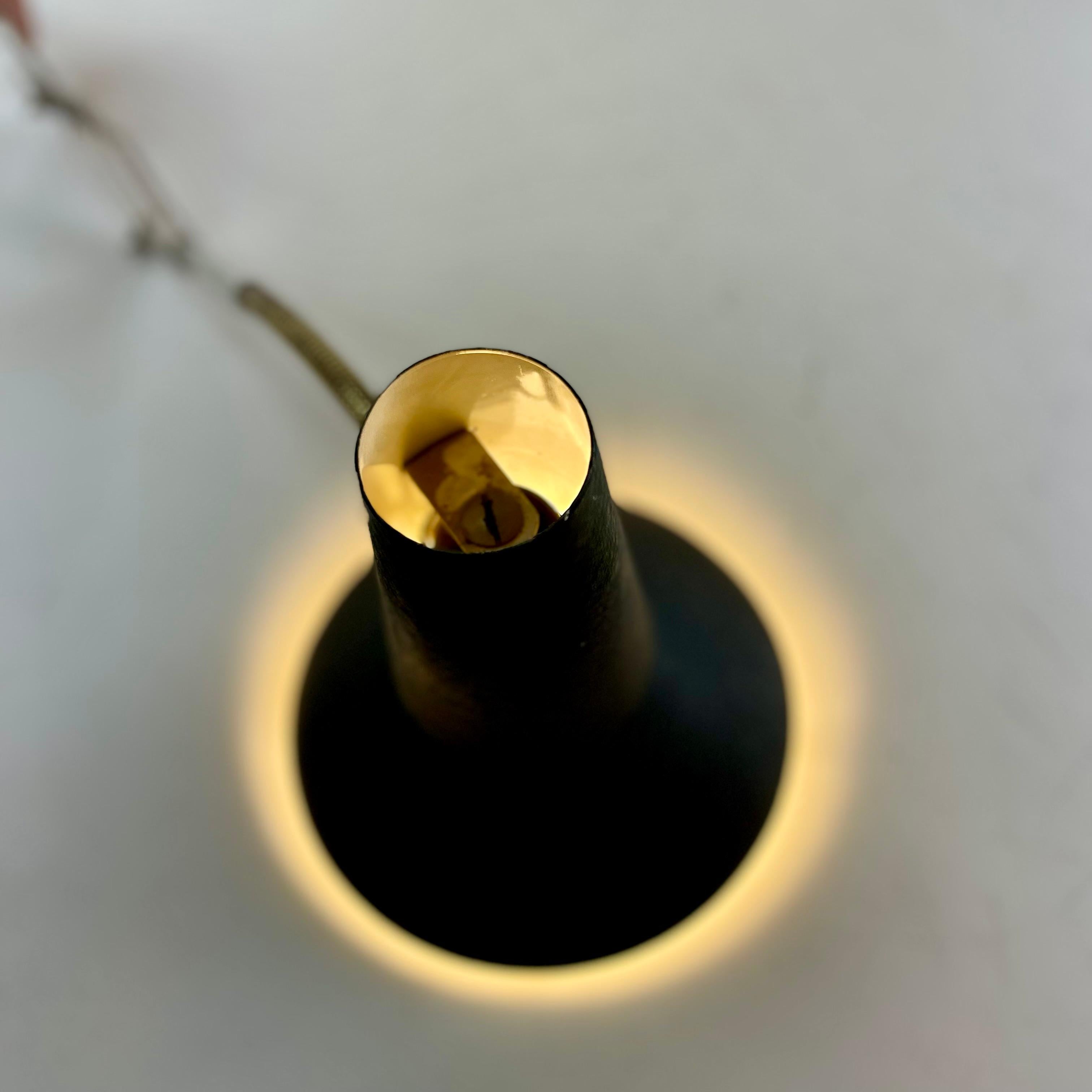 Lámpara de pared de tijera att. a Hala Zeist, años 60 en venta 3