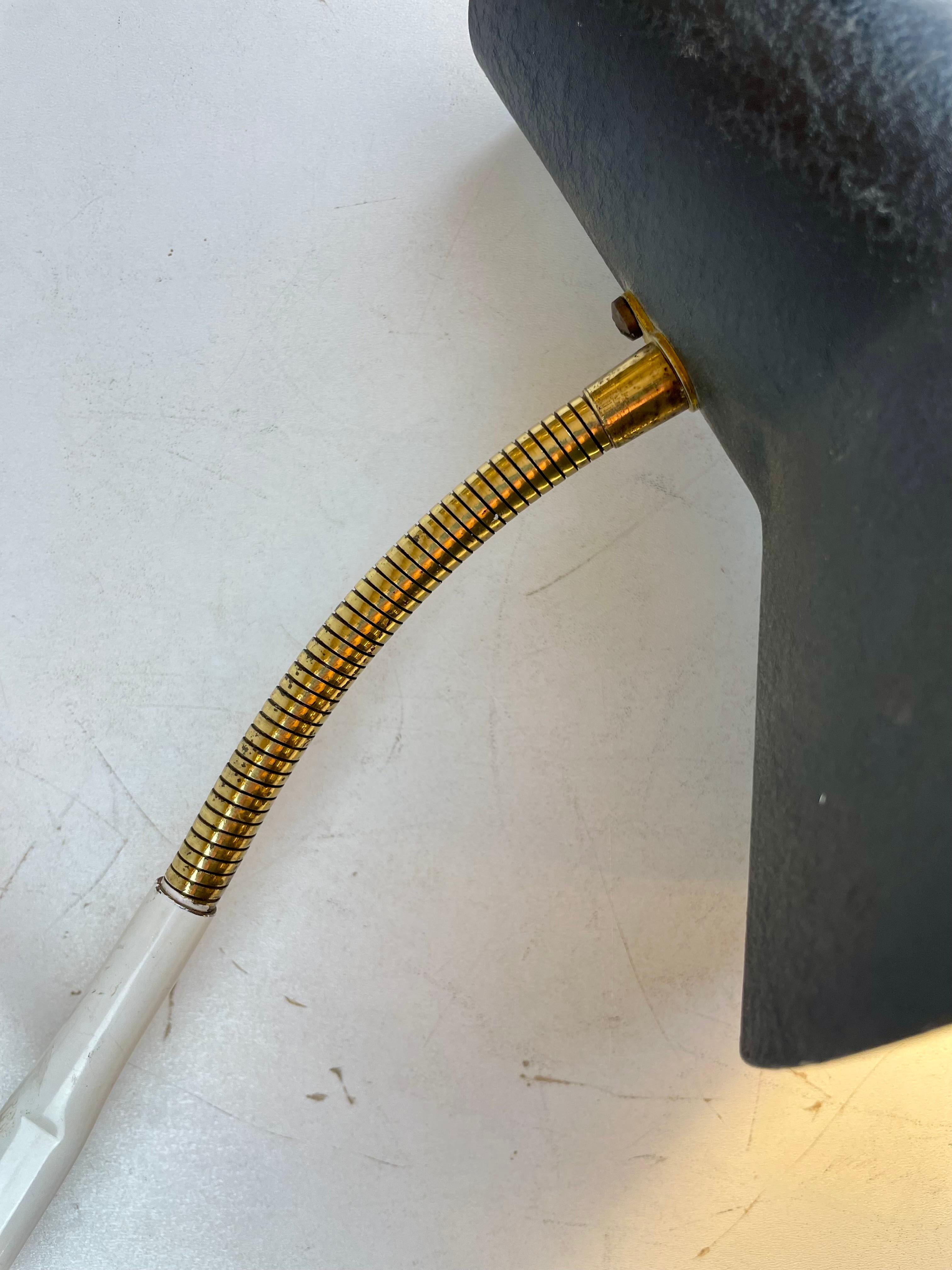 Lámpara de pared de tijera att. a Hala Zeist, años 60 Industrial en venta