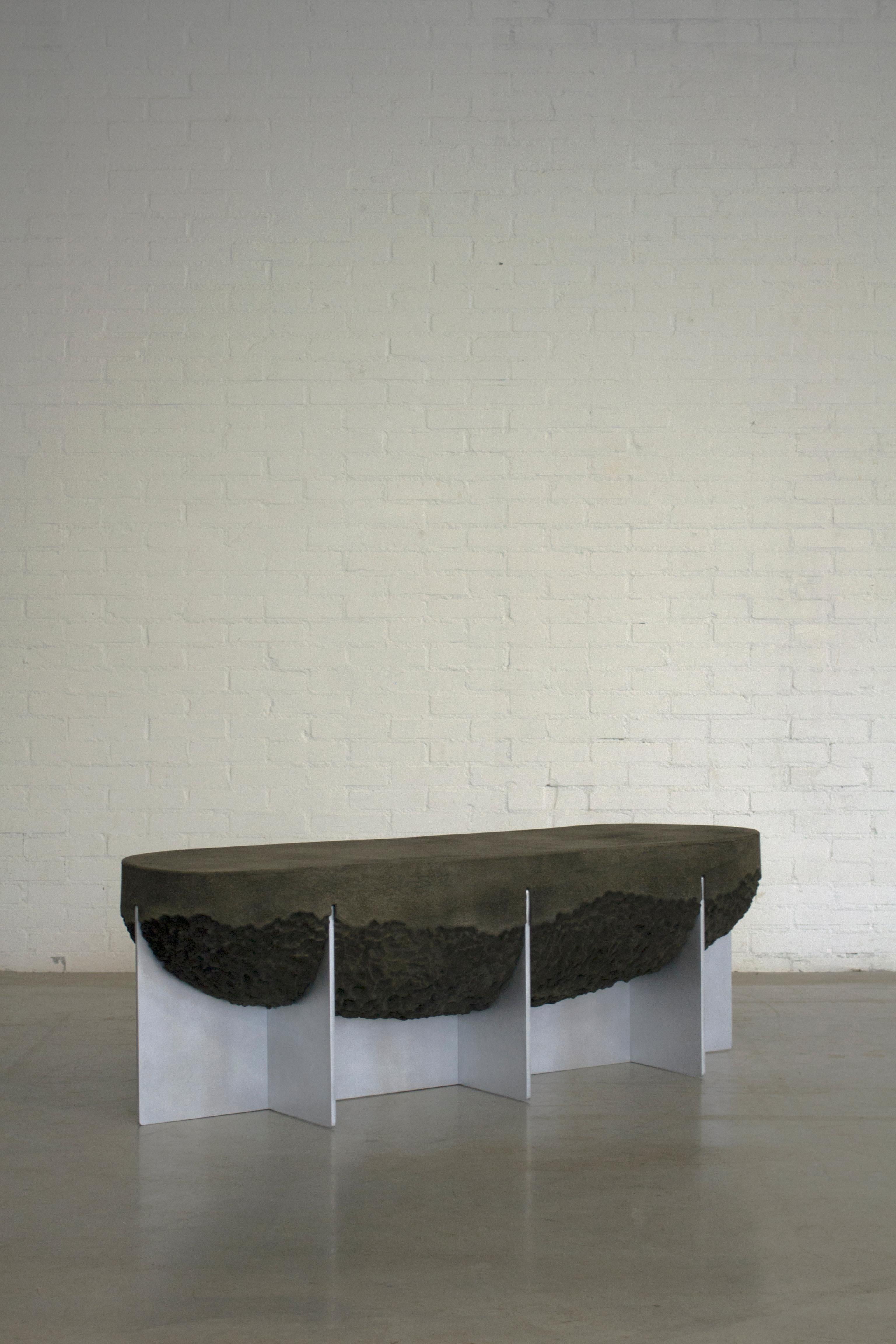 Contemporary Sclpt Bench by Onno Adriaanse For Sale