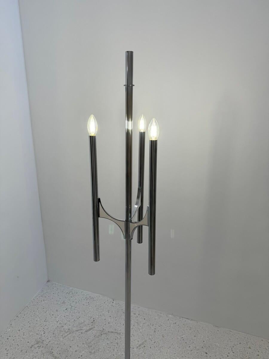Metal Scolari floor lamp model 
