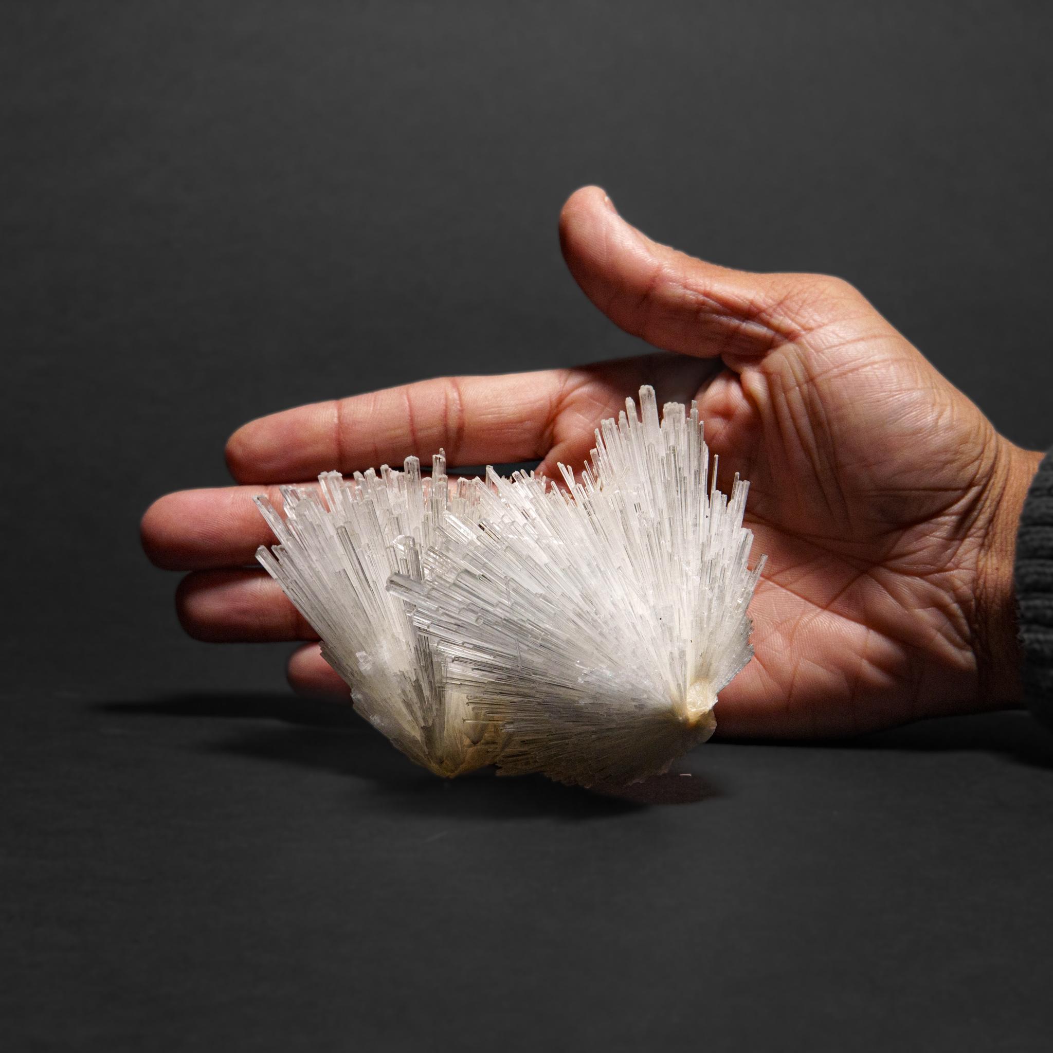 Indiano Scolecite dal distretto di Nasik, Maharashtra, India (225,8 grammi) in vendita