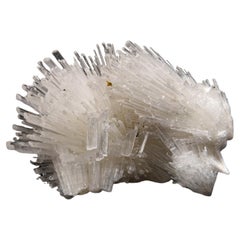 Scolecite du district de Nasik, Maharashtra, Inde