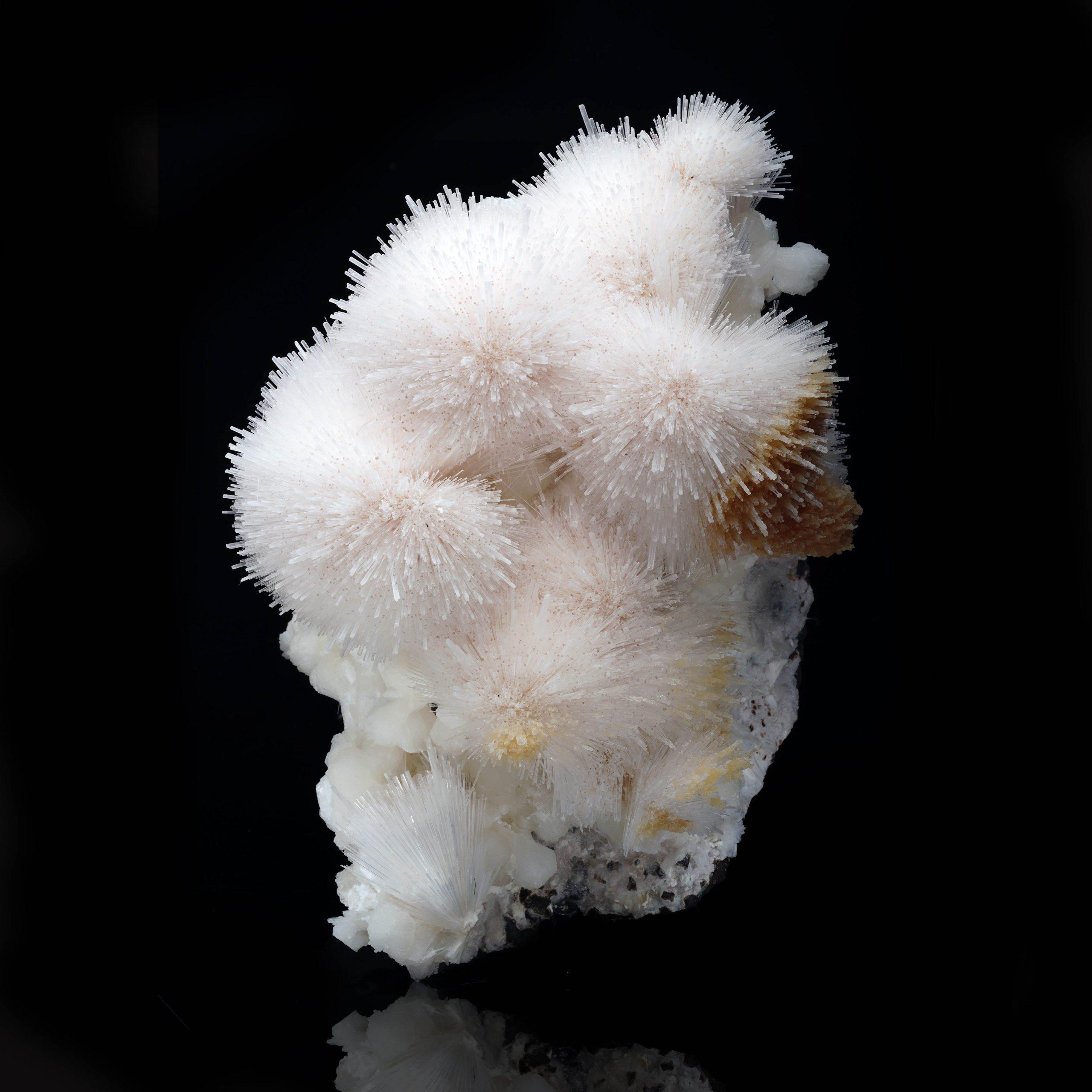 Scolecite on Stilbite // 10 Lb. In New Condition For Sale In New York, NY