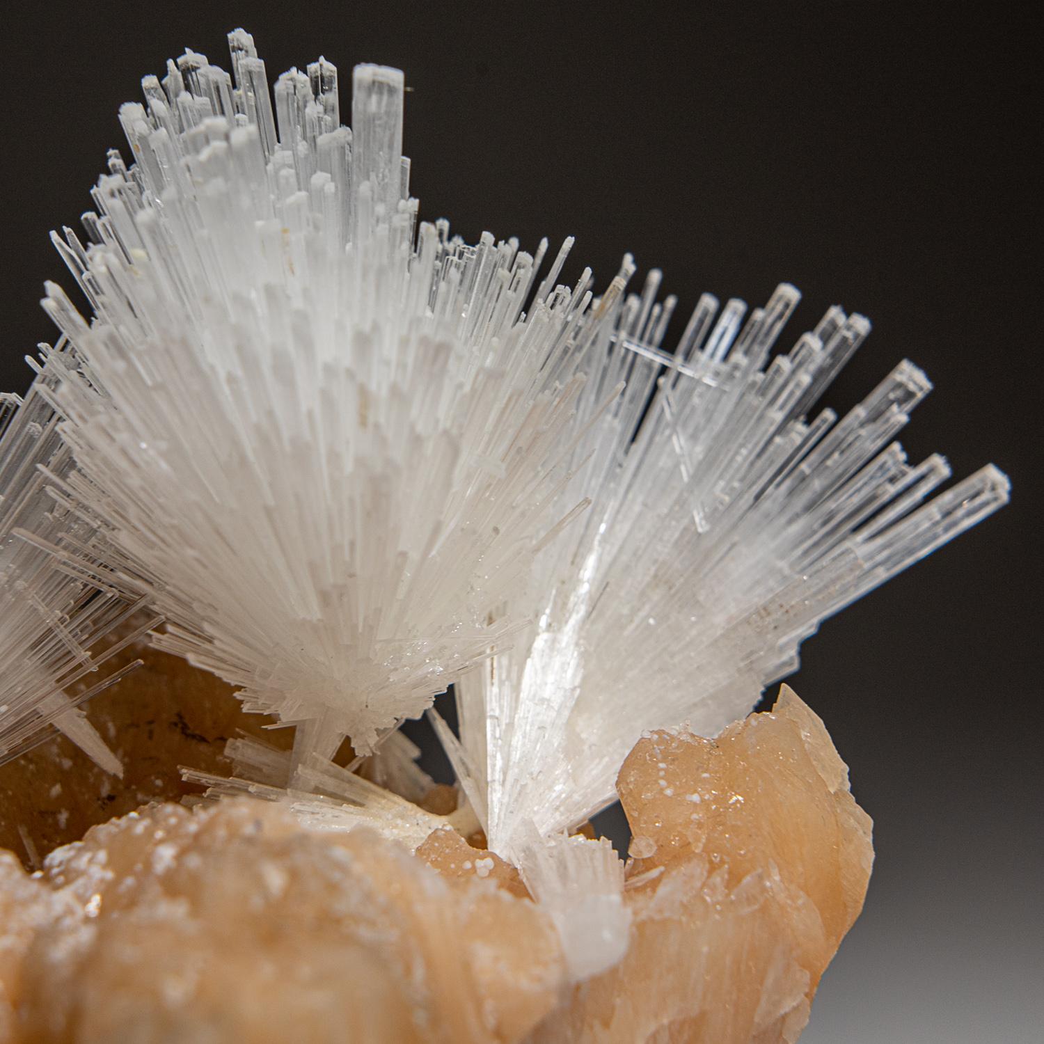 Other Scolecite on Stilbite From Nasik District, Maharashtra, India (1.3 lbs) For Sale