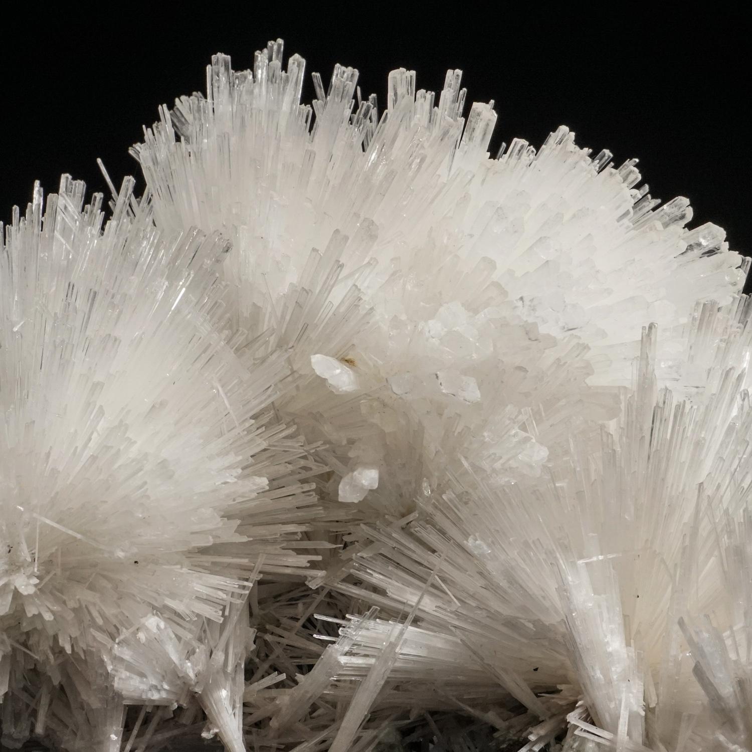 18th Century and Earlier Scolecite Mineral on Stilbite, from India For Sale