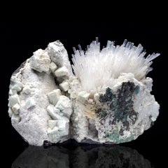 Scolecite avec Apophyllite verte - 3.52 lb
