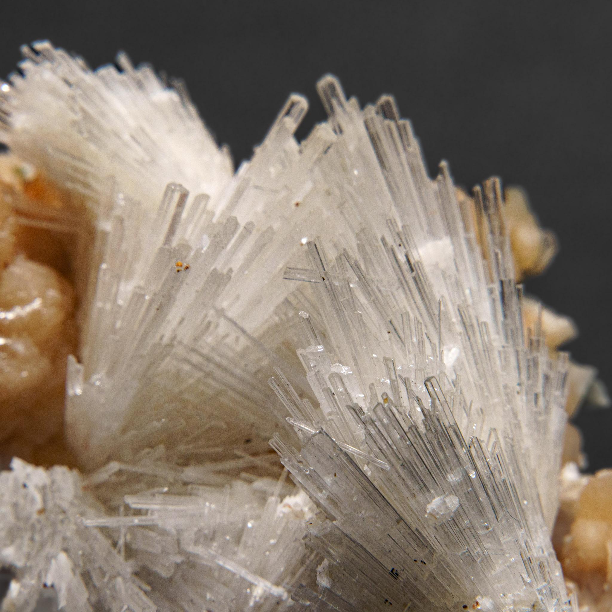 Autre Scolecite avec piqûre de cravate du district de Nasik, Maharashtra, Inde (1.35 kg) en vente