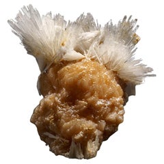 Scolecite avec piqûre de cravate du district de Nasik, Maharashtra, Inde (1.55 kg)