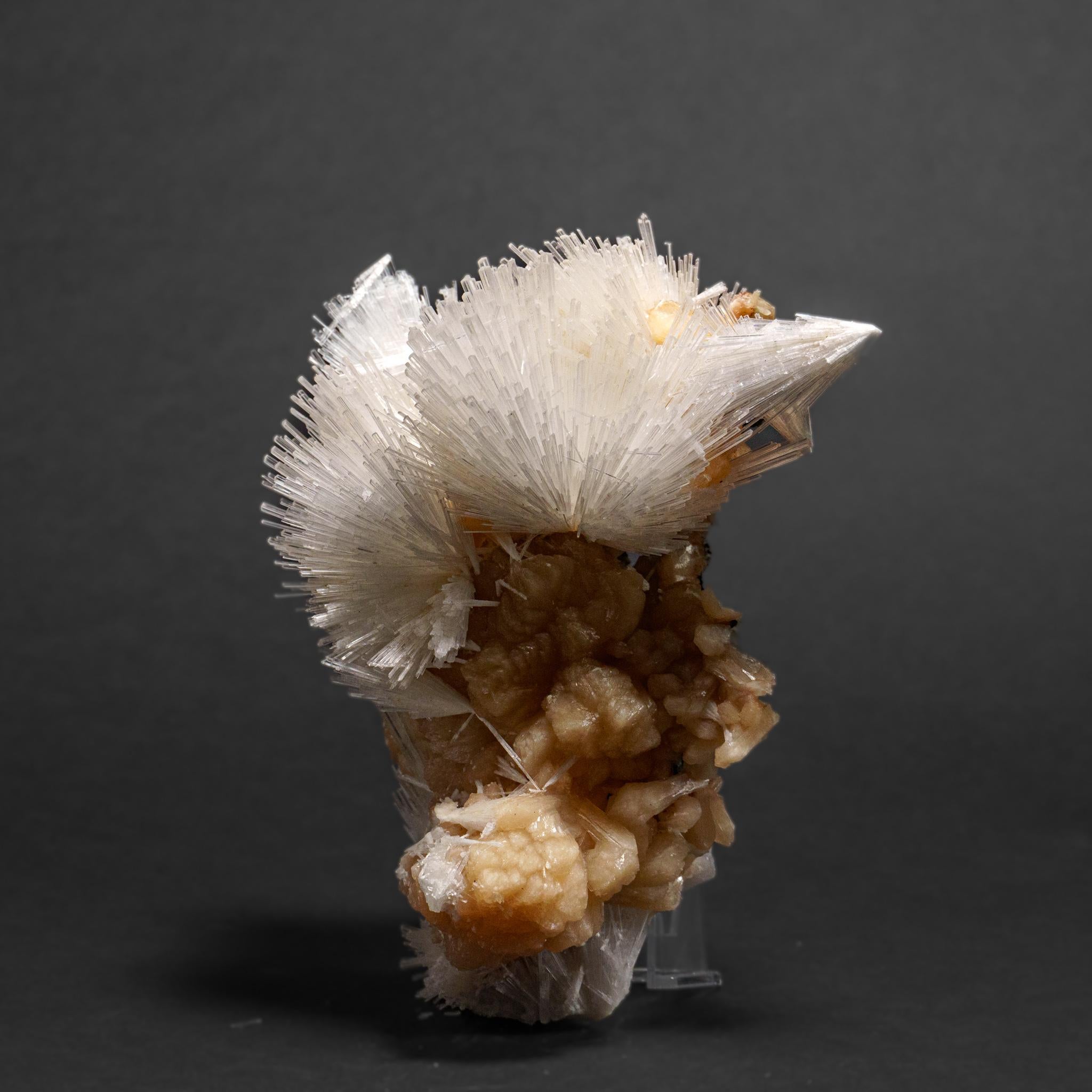 Autre Scolecite avec piqûre de cravate du district de Nasik, Maharashtra, Inde (1.9 kg) en vente