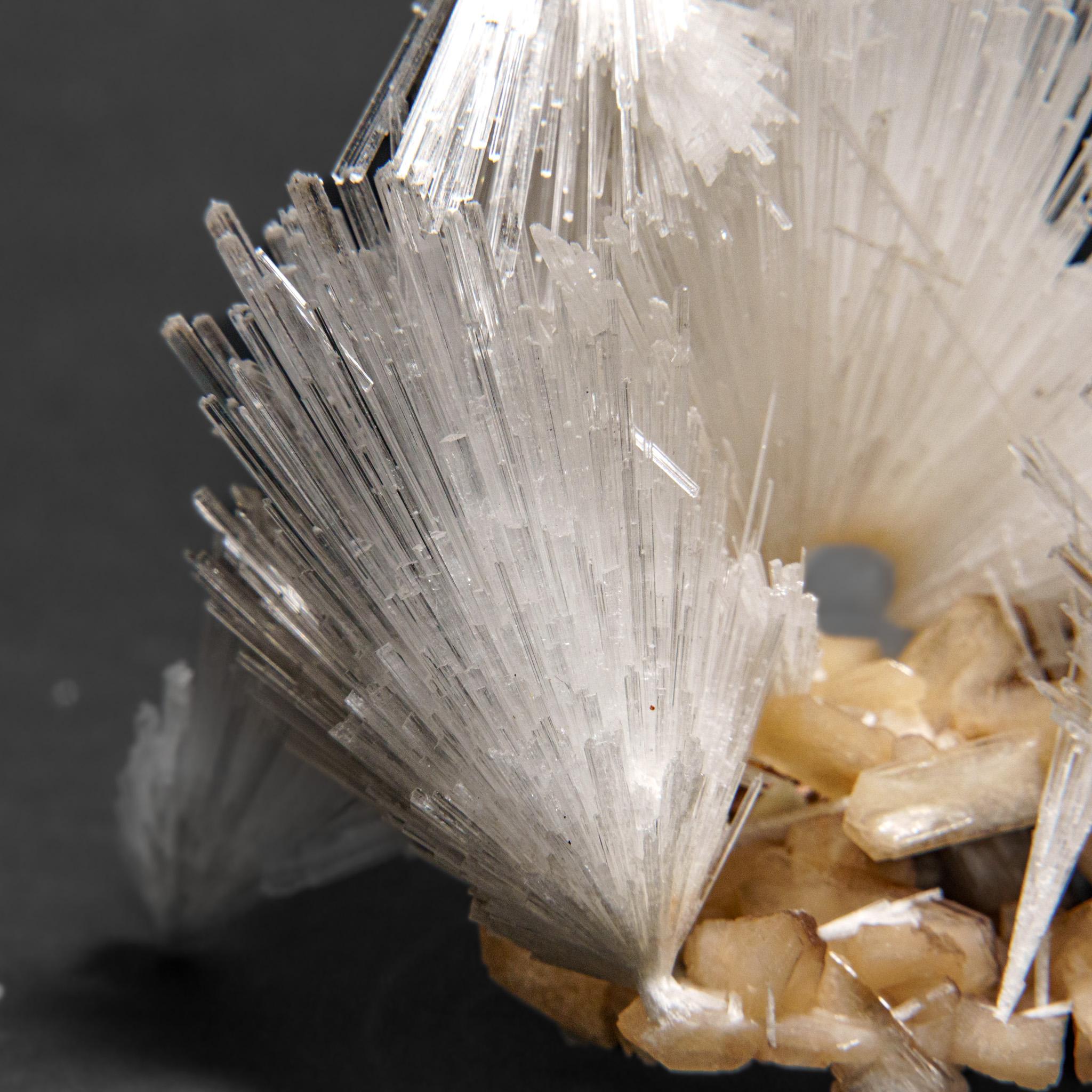 Autre Scolecite avec Stilbite Du District de Nasik, Maharashtra, Inde (252.6 grammes) en vente