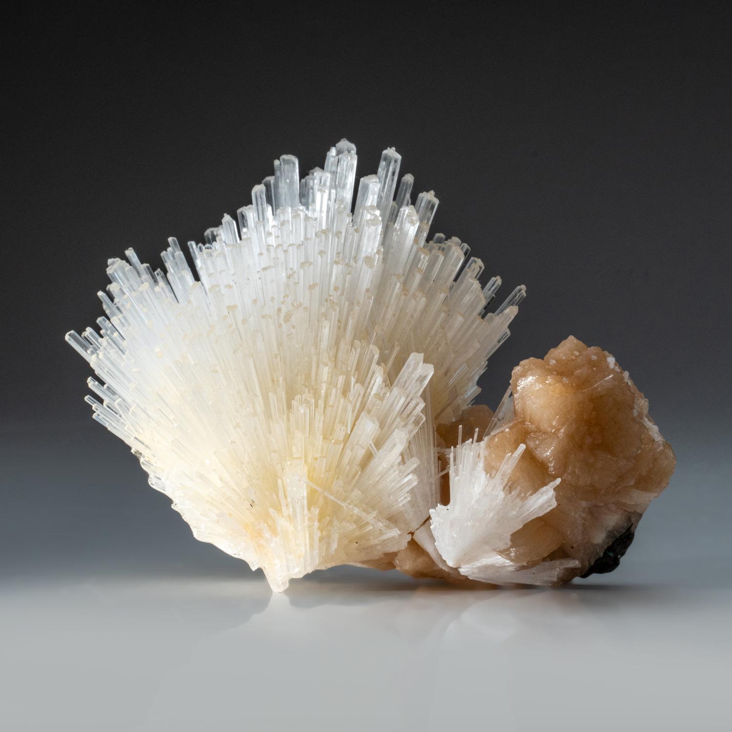 Indian Scolecite with Stilbite From Nasik District, Maharashtra, India (438.4 grams) For Sale