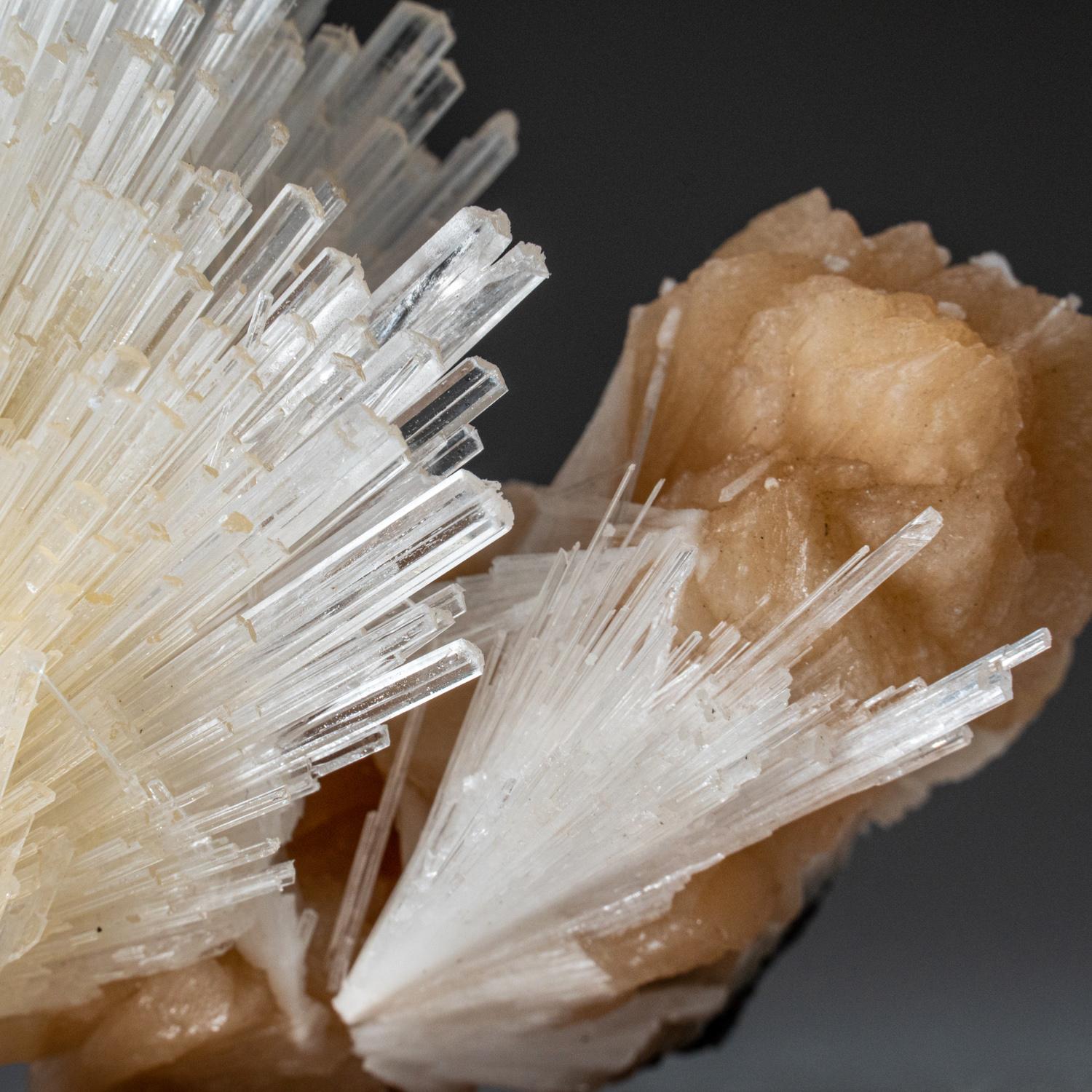 Contemporary Scolecite with Stilbite From Nasik District, Maharashtra, India (438.4 grams) For Sale