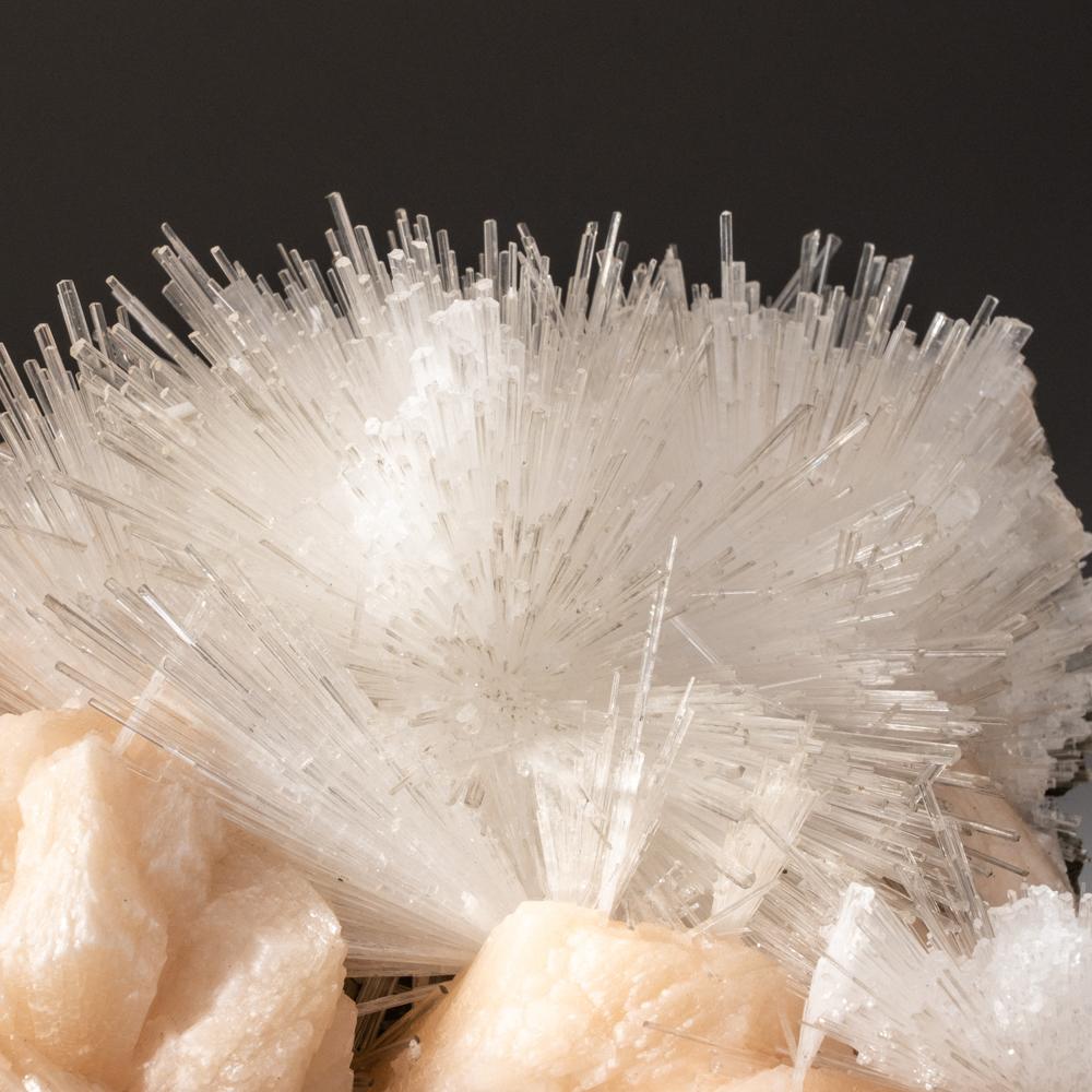 Scolecite Mineral with Stilbite From, India For Sale 4