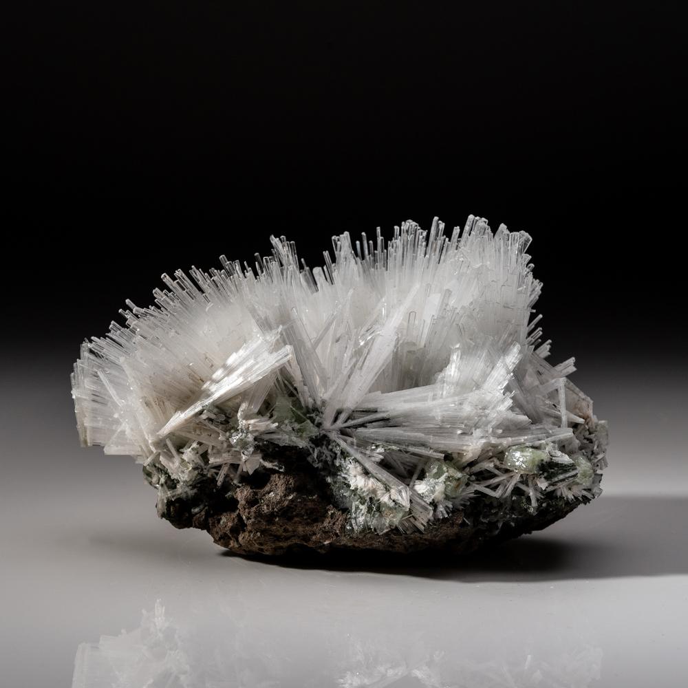 Scolecite with Stilbite From Nasik District, Maharashtra, India In New Condition For Sale In New York, NY