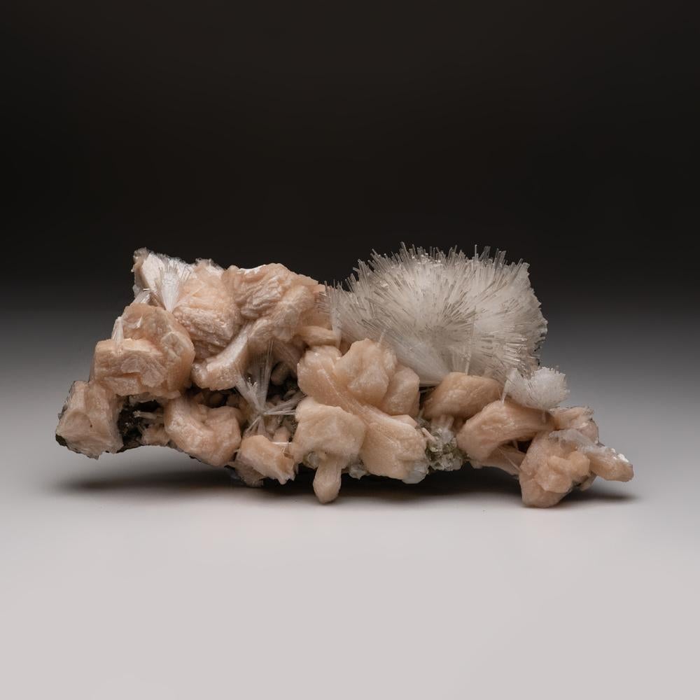 18th Century and Earlier Scolecite Mineral with Stilbite From, India For Sale