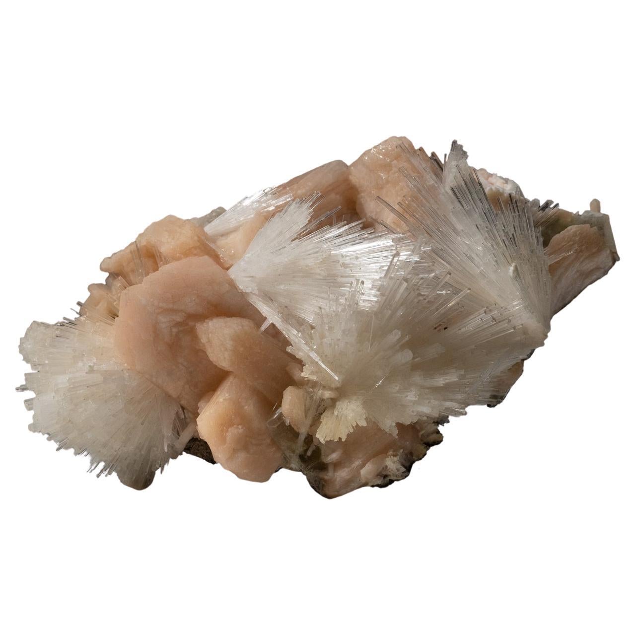 Scolecite with Stilbite From Nasik District, Maharashtra, India For Sale