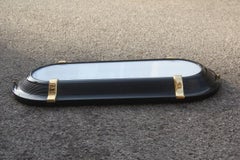 Sconce Black Gold Color Italian Design 1970 Sottsass Stile Plexiglass White