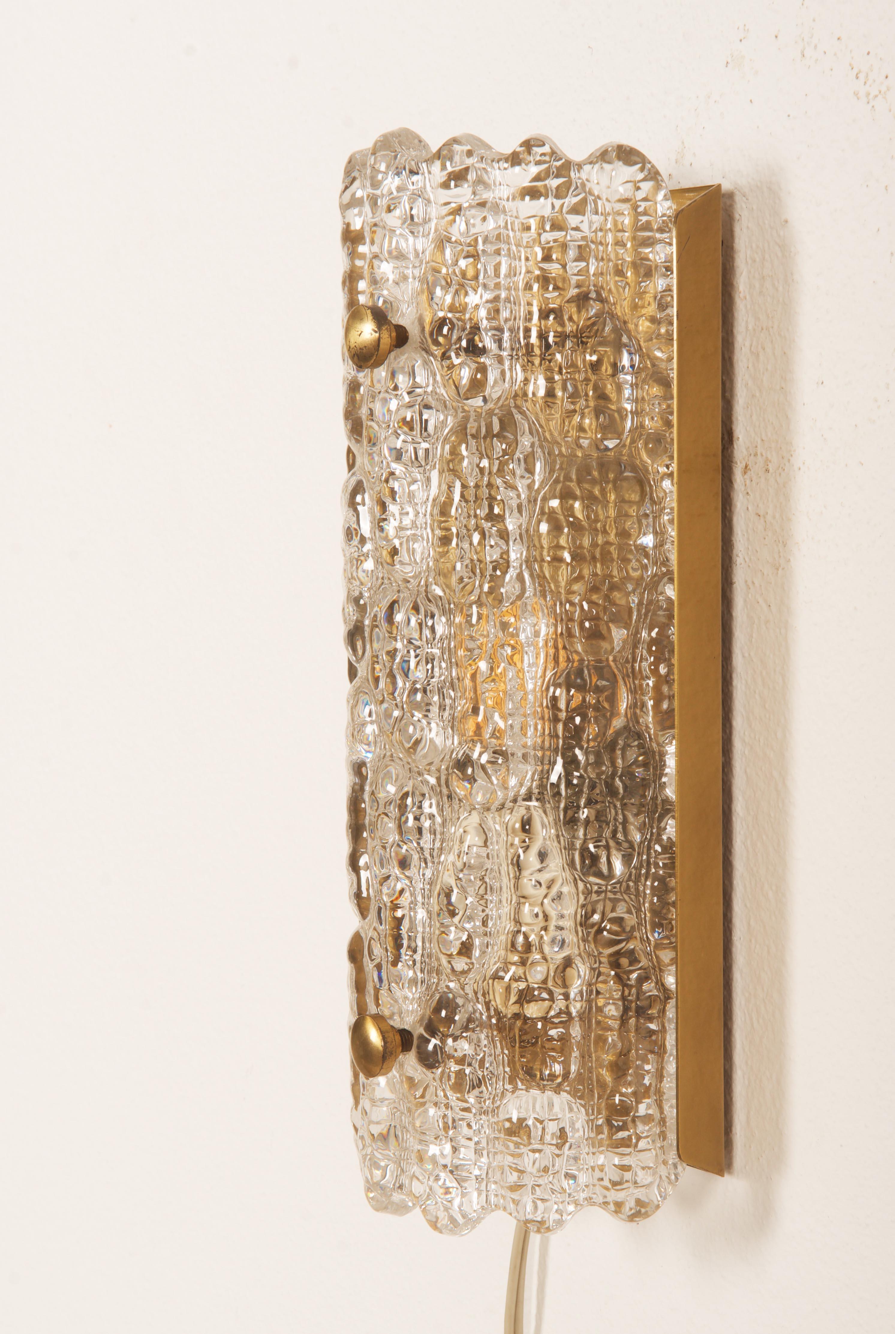 Ottone Sconce di Carl Fagerlund per Orrefors in vendita