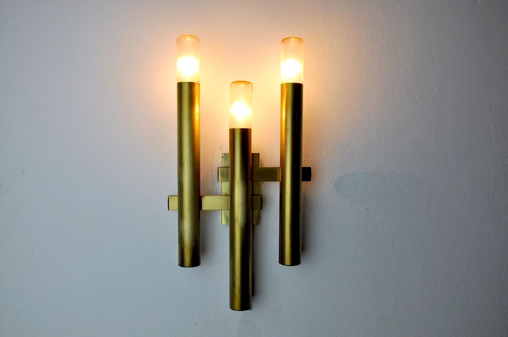 Sconce by Gaetano Sciolari for Boulanger, 1990s In Good Condition For Sale In BARCELONA, ES