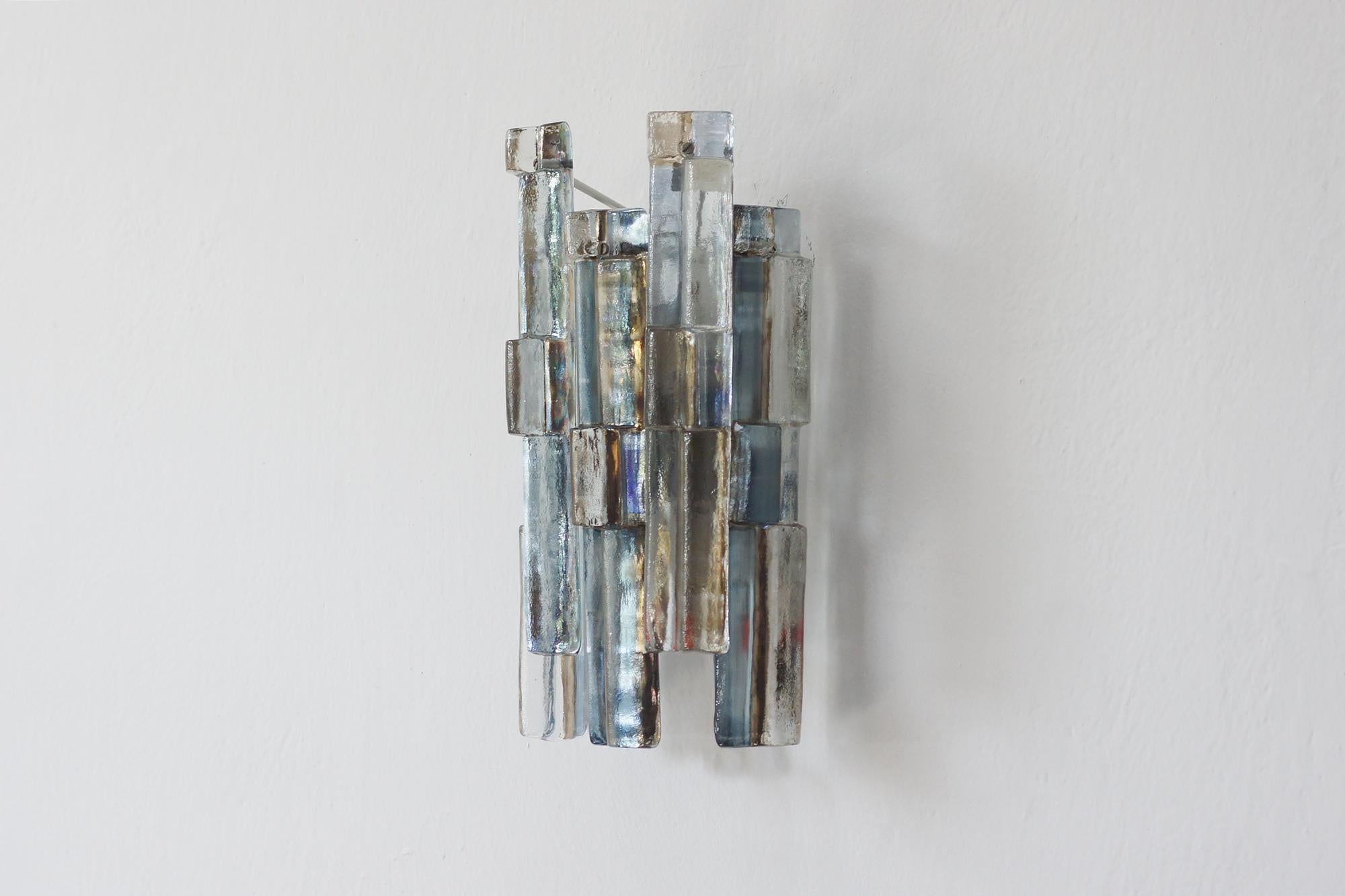 Sconce by J. T. Kalmar for Kalmar Franken KG, 1970s im Zustand „Gut“ im Angebot in KUTNO, PL