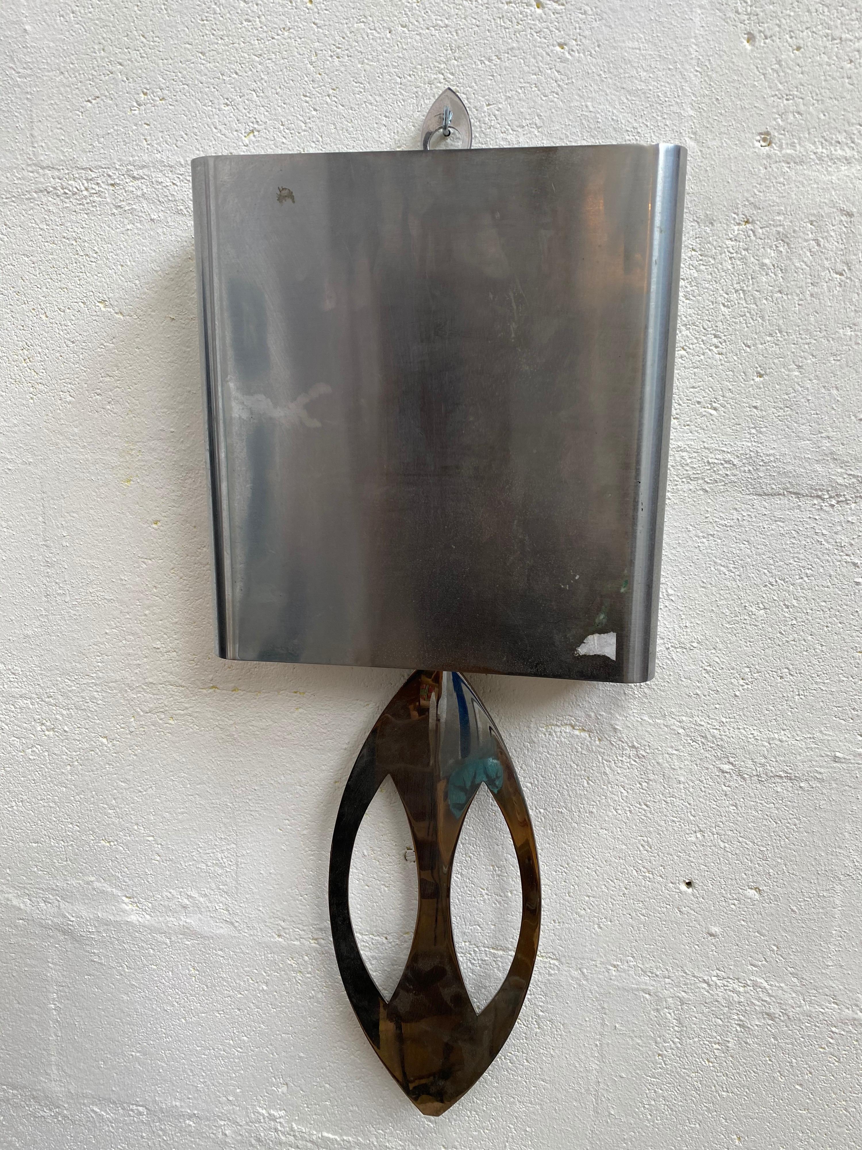 Modern Sconce by Maison Charles For Sale