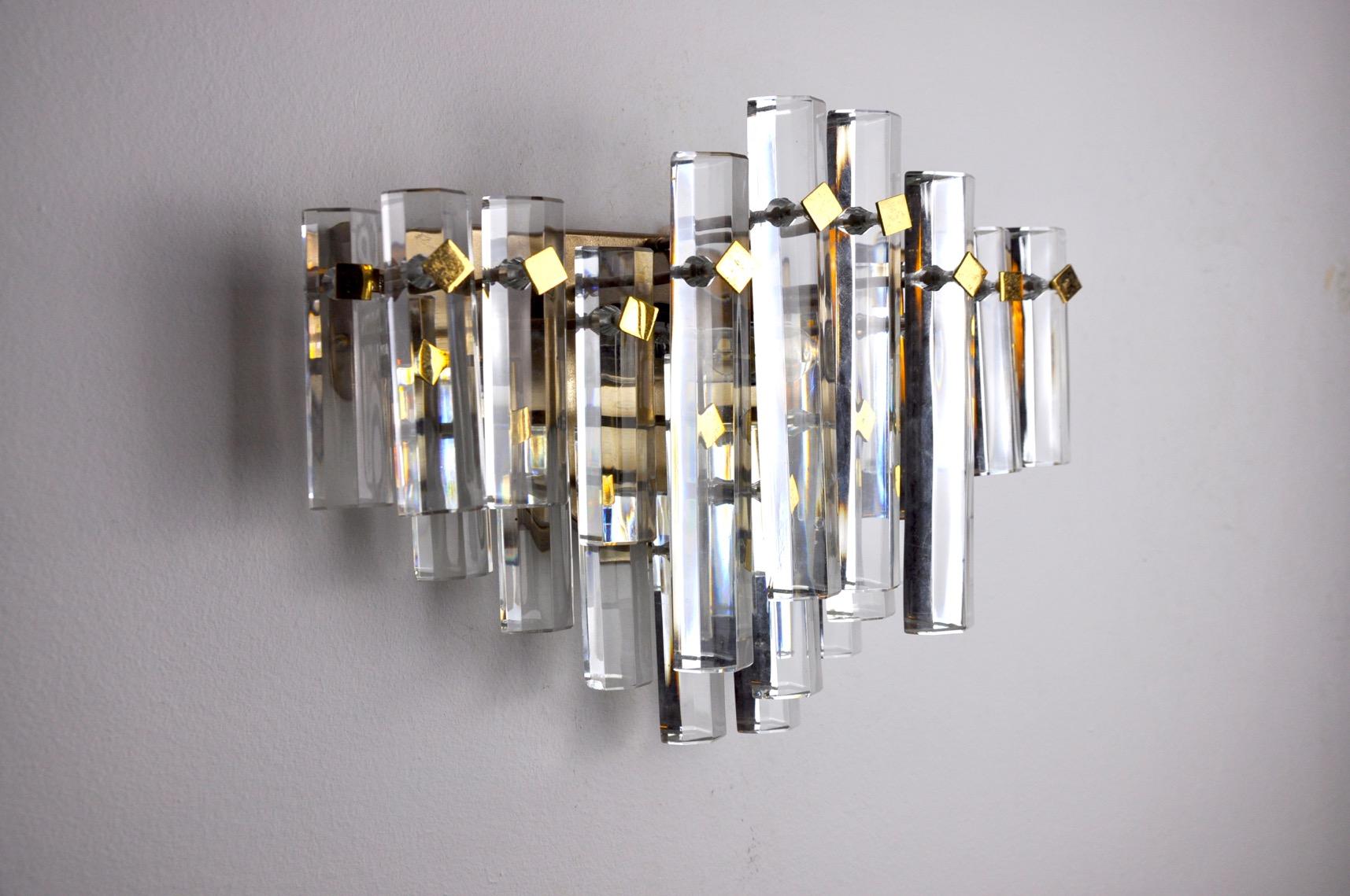 Italian Sconce by Paolo Venini for Carmer, Italy, 1970s For Sale