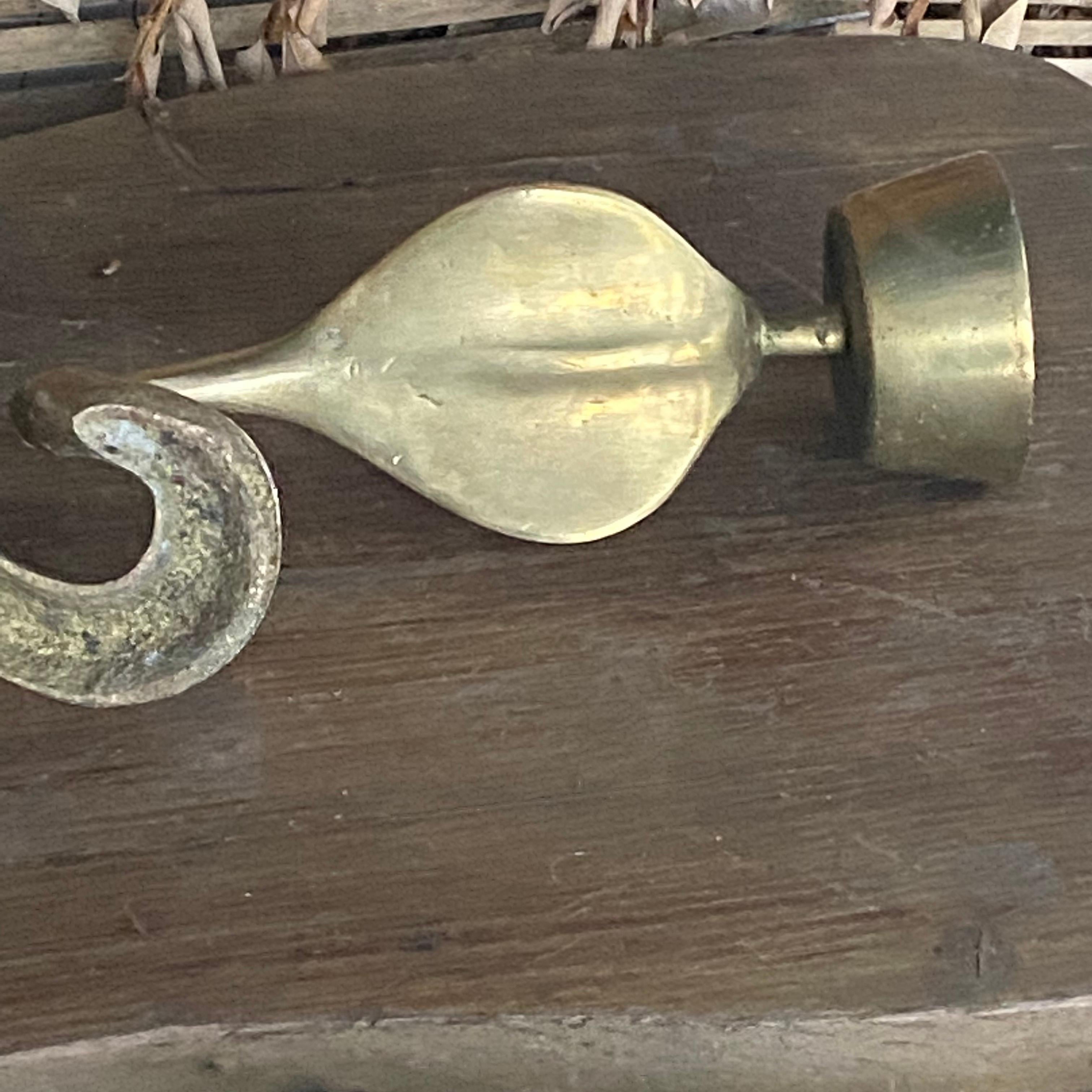 Sconce, Cobra Shade, Bronze, France, 1960 4