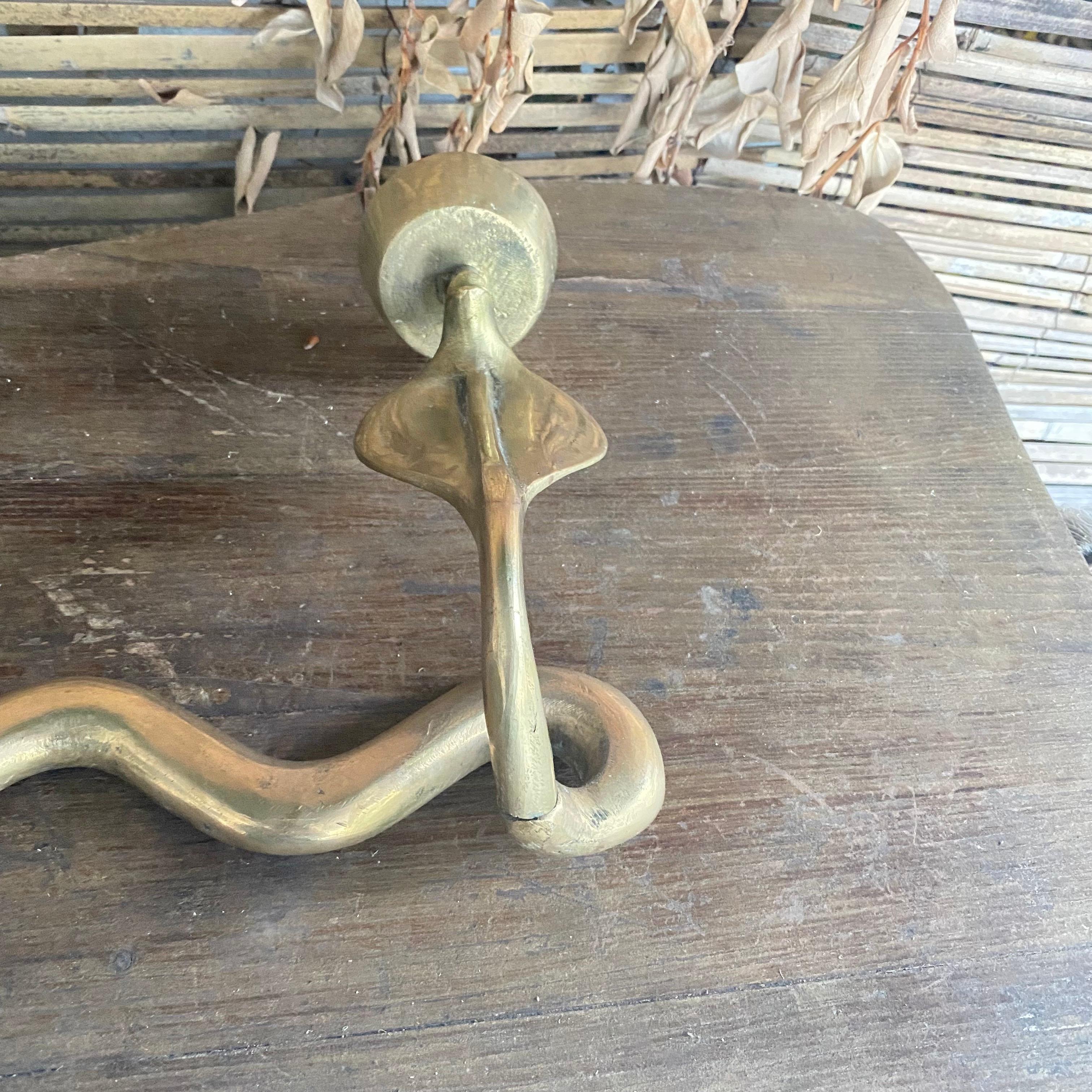 Sconce, Cobra Shade, Bronze, France, 1960 8