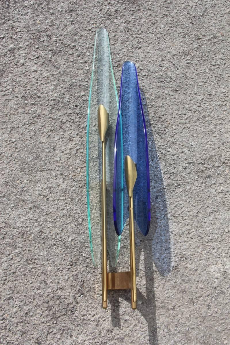 Mid-20th Century Sconce Fontana Arte Max Ingrand Dahlia Model 1461