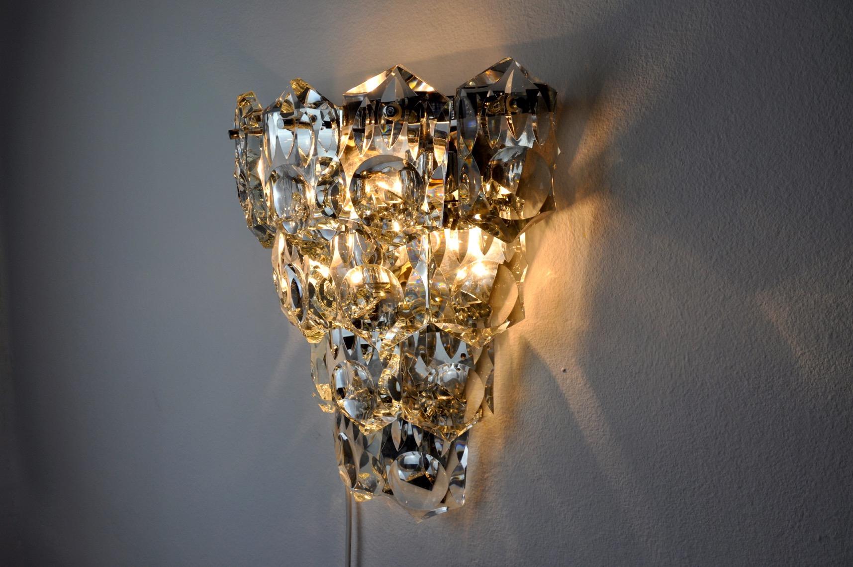 Late 20th Century Sconce from Kinkeldey, Germany, 1970s For Sale