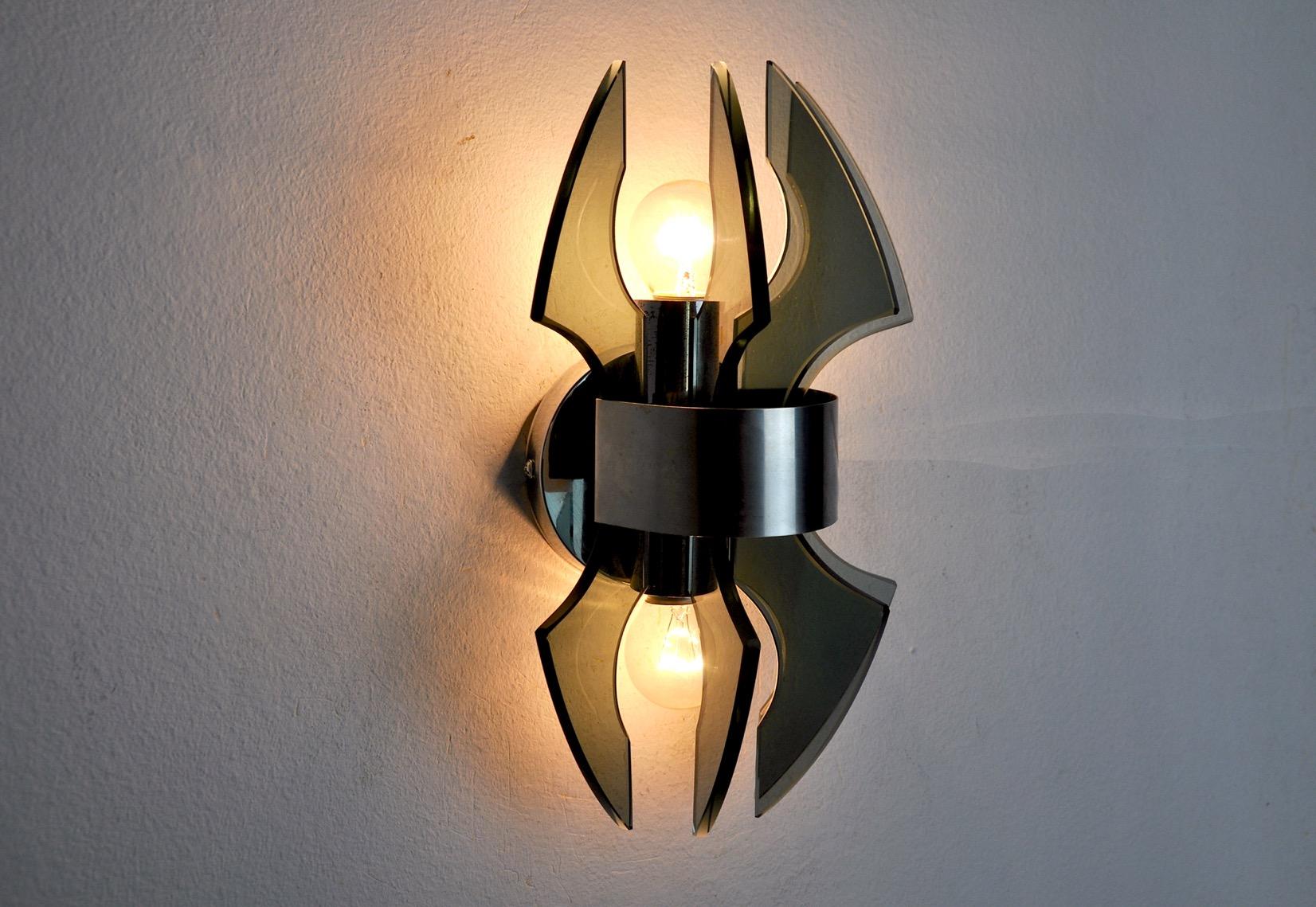 Late 20th Century Sconce from Veca, Italy, 1970s For Sale