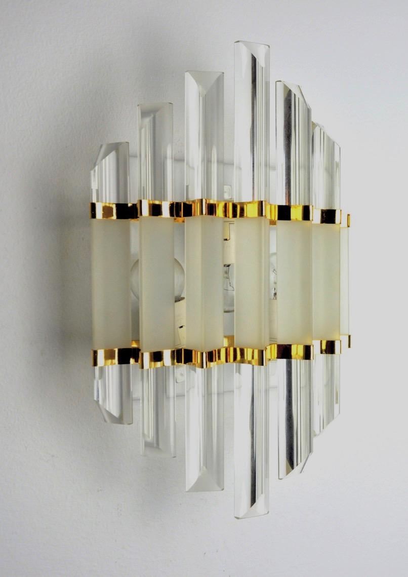 Italian Sconce from Venini, Italy, 1970s For Sale