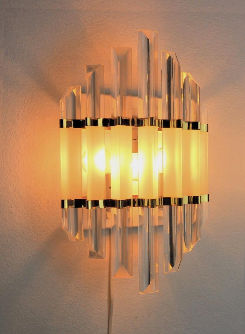 Sconce from Venini, Italy, 1970s In Good Condition For Sale In BARCELONA, ES