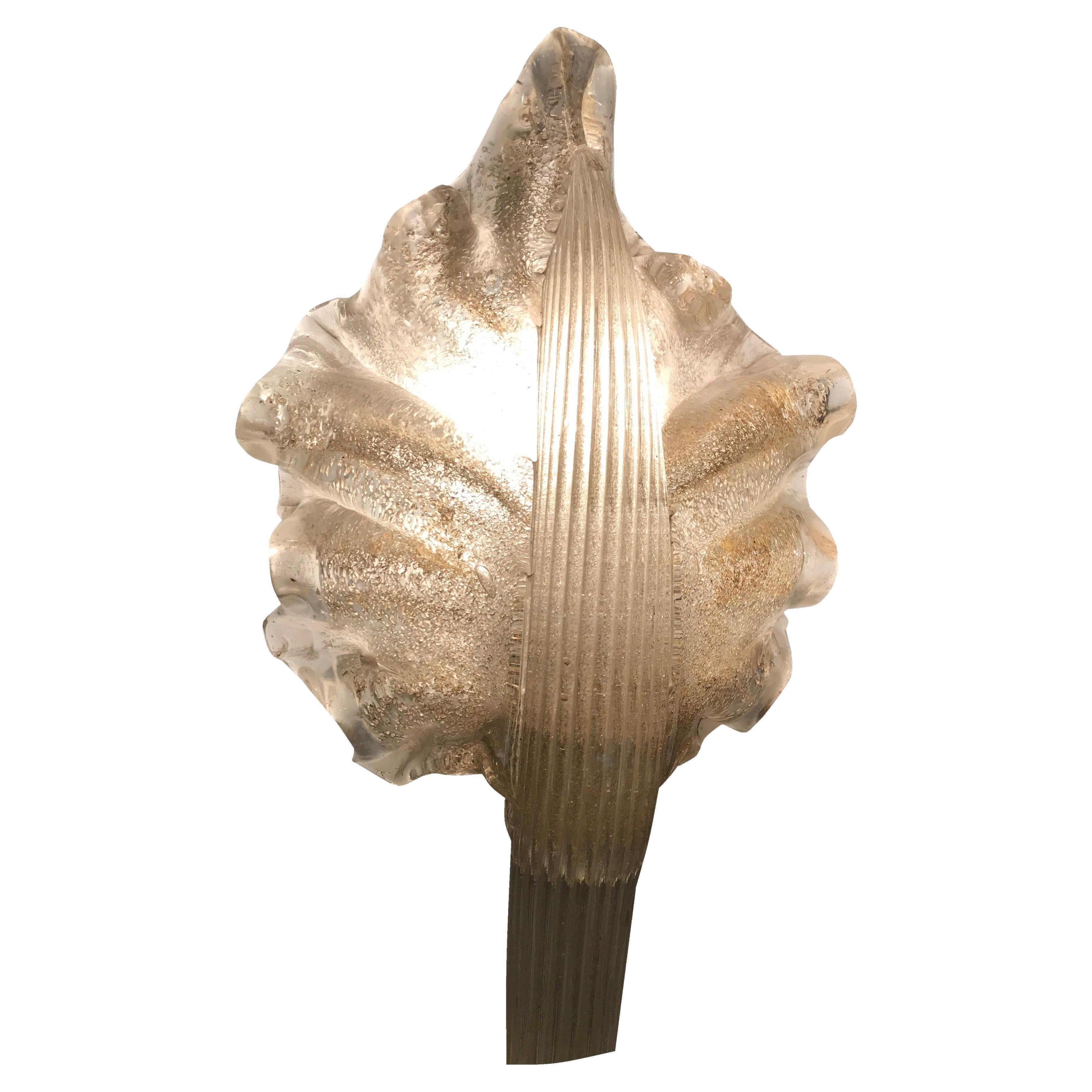 Sconce in Murano and Gold, Style, Art Deco, 1920, Italian For Sale