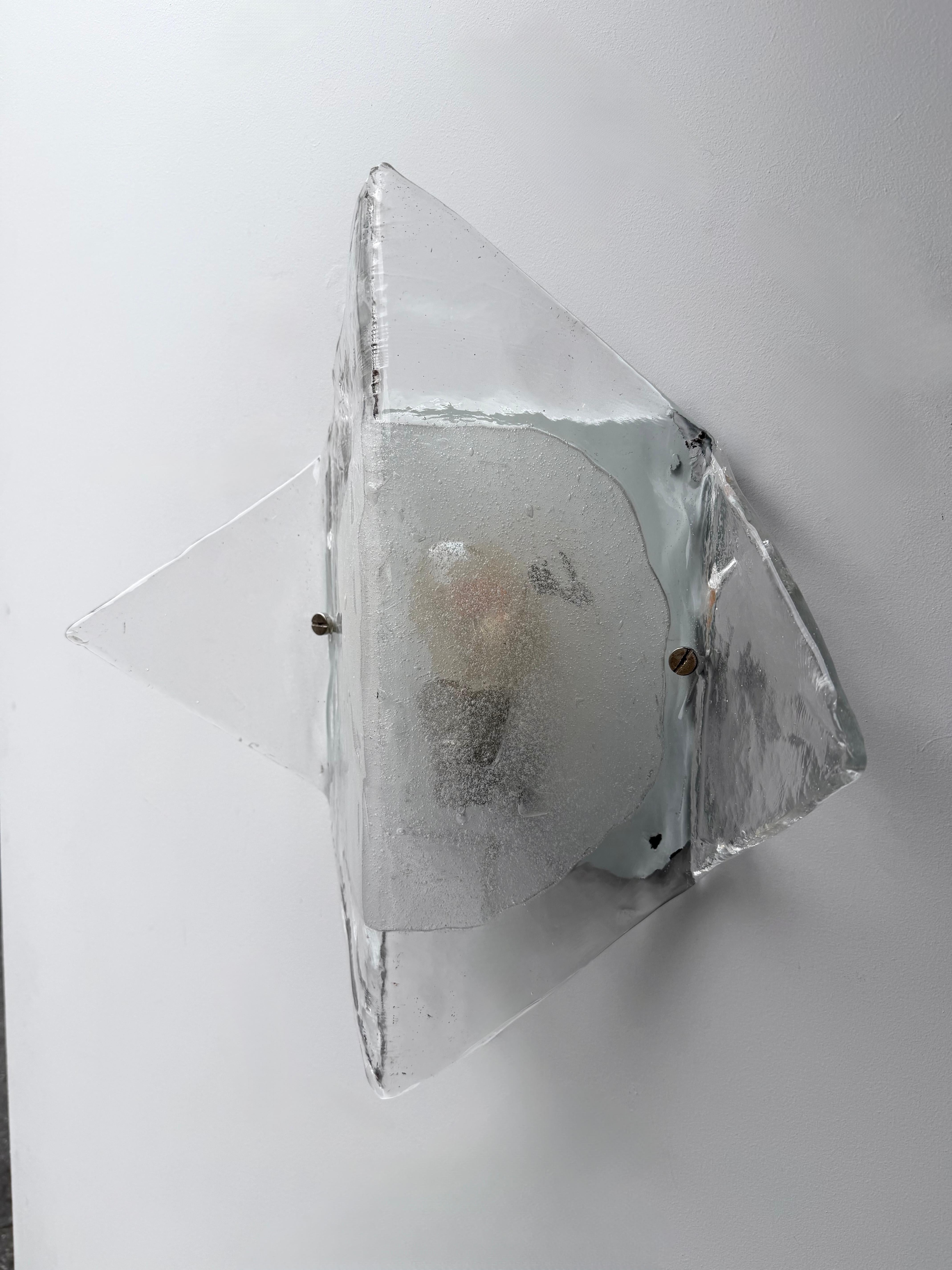 Lámpara LP253 Cristal de Murano de Carlo Nason para Mazzega, Italia, años 70 en venta 4