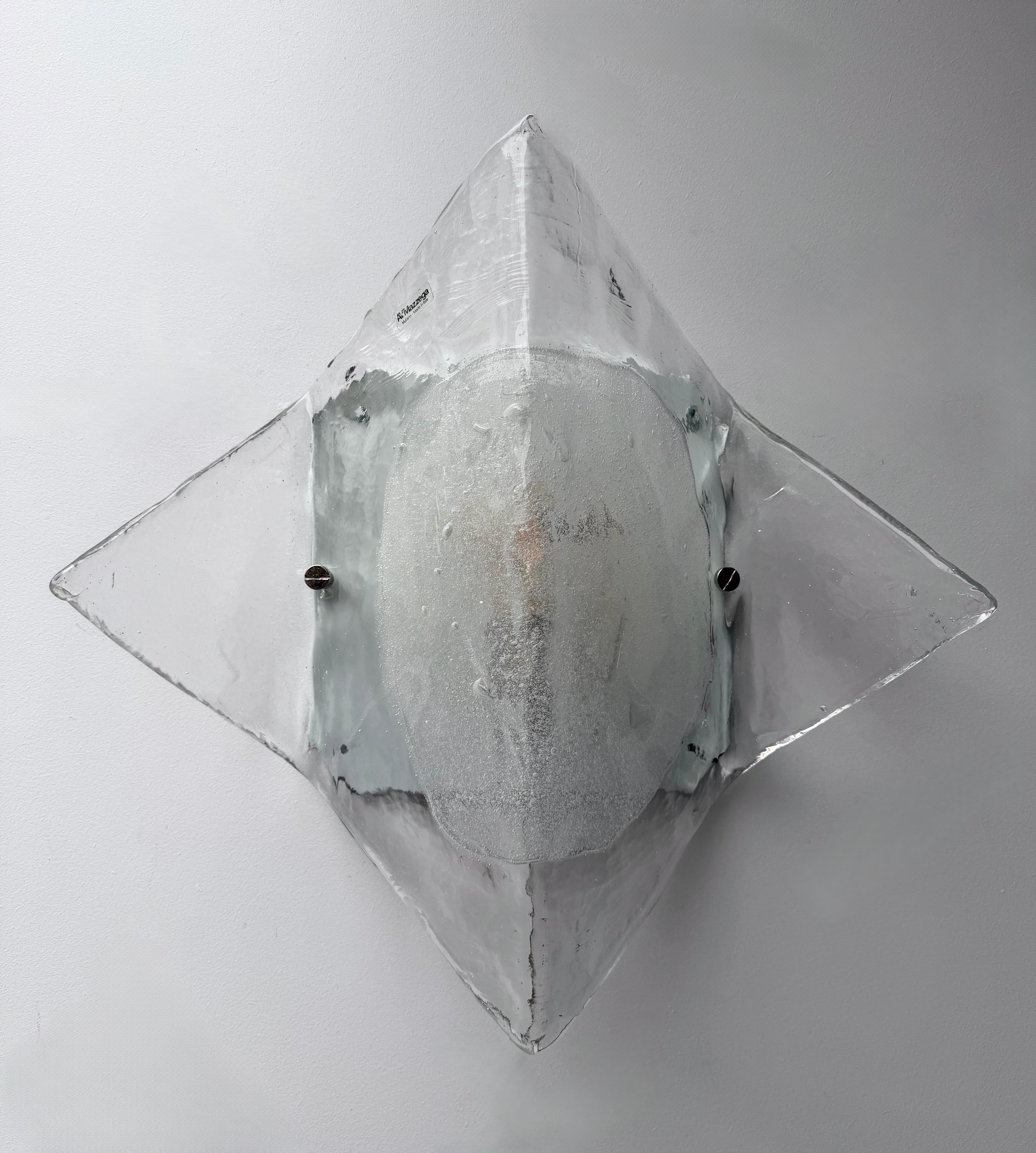 Lámpara LP253 Cristal de Murano de Carlo Nason para Mazzega, Italia, años 70 en venta 6