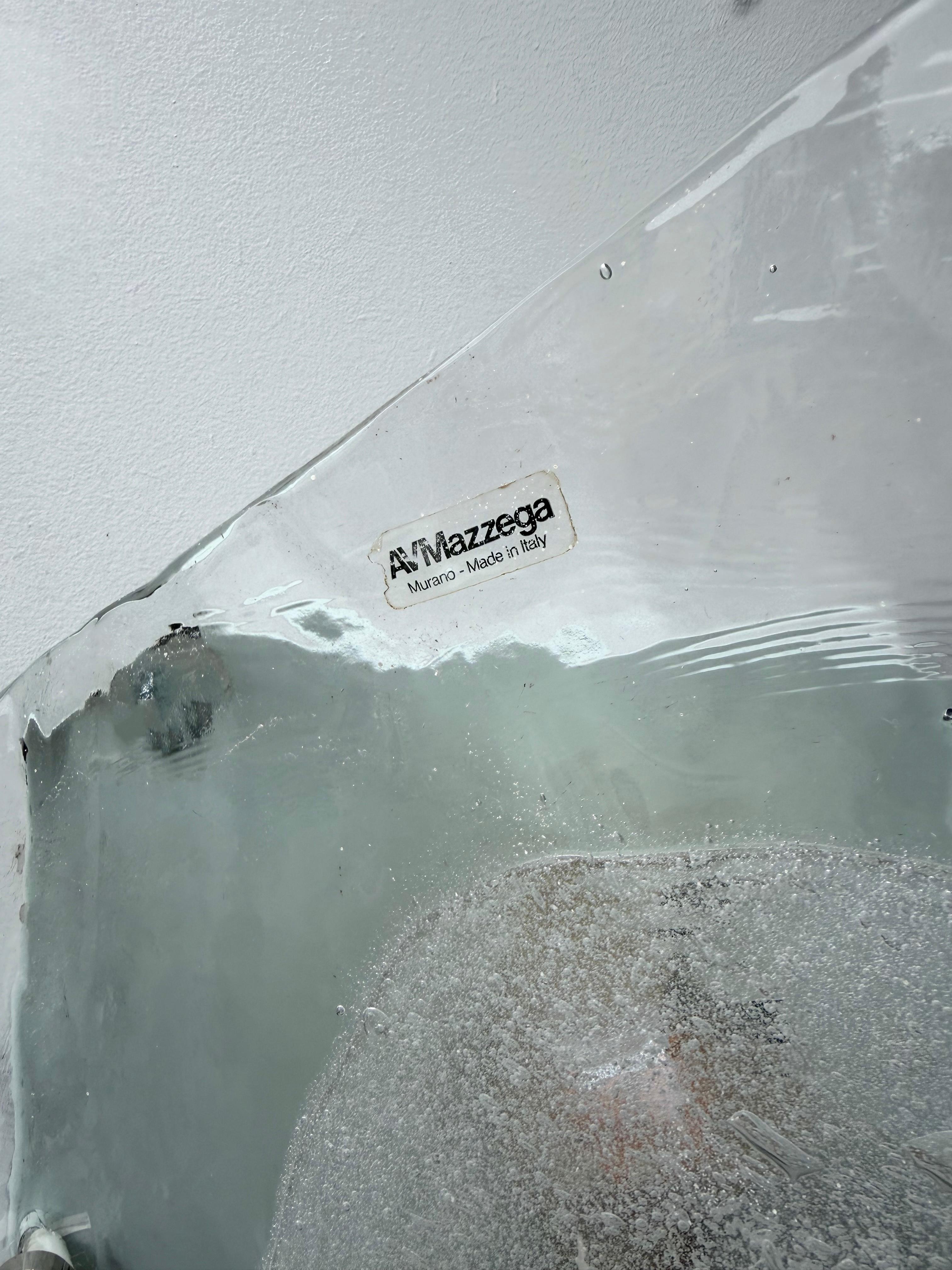 Lámpara LP253 Cristal de Murano de Carlo Nason para Mazzega, Italia, años 70 Italiano en venta