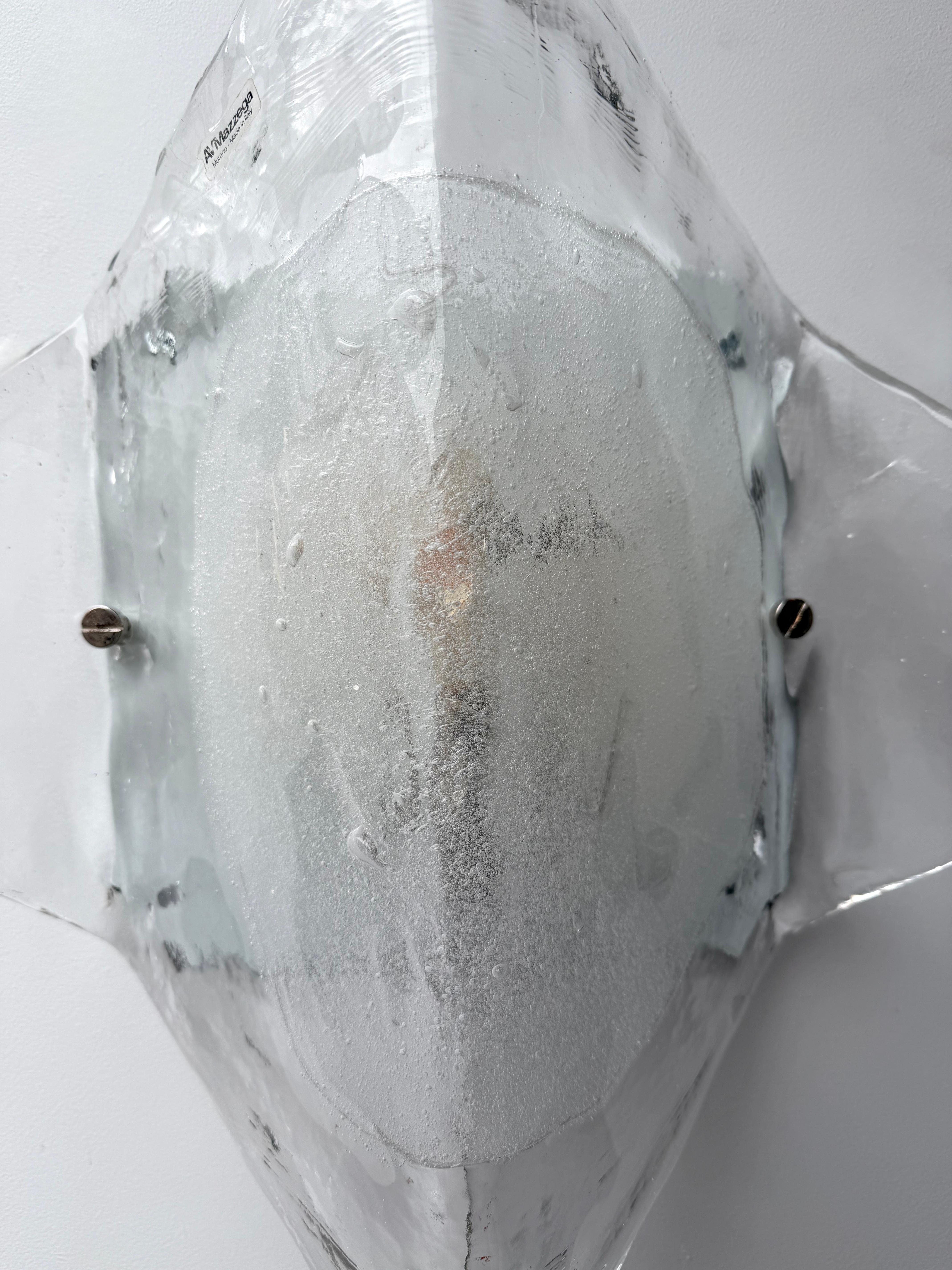 Lámpara LP253 Cristal de Murano de Carlo Nason para Mazzega, Italia, años 70 en Bueno estado para la venta en SAINT-OUEN, FR