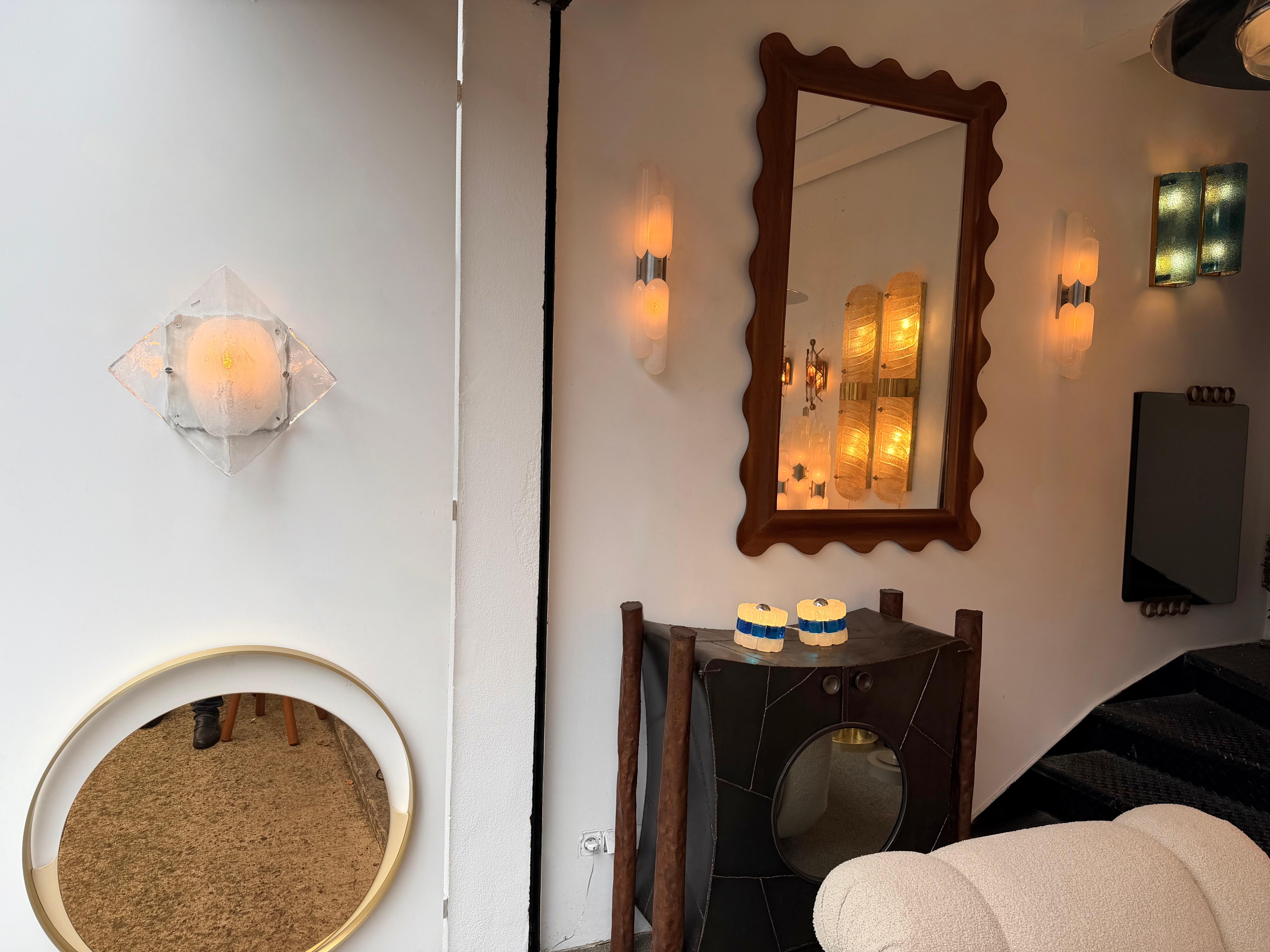 Lámpara LP253 Cristal de Murano de Carlo Nason para Mazzega, Italia, años 70 finales del siglo XX en venta