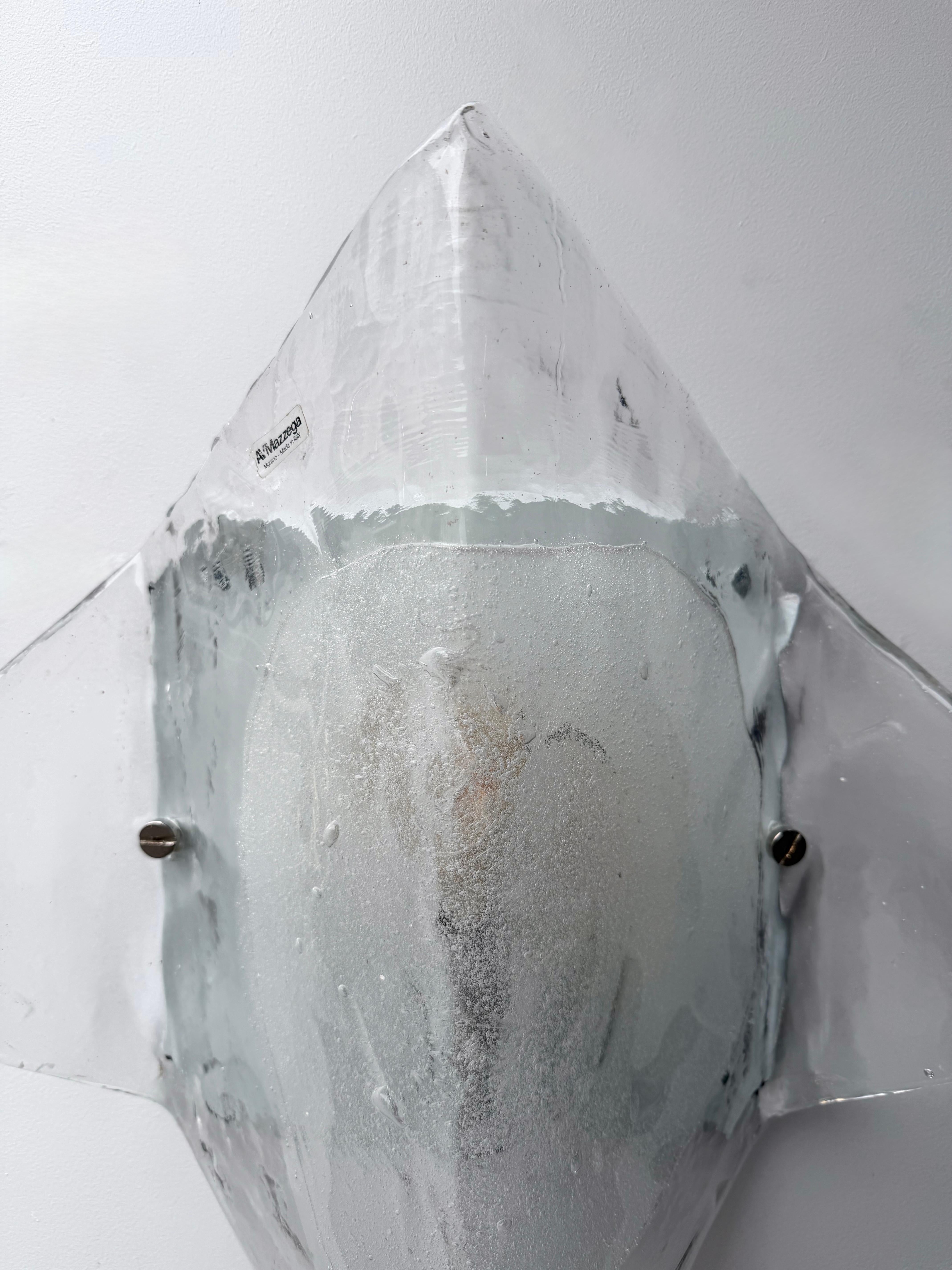 Lámpara LP253 Cristal de Murano de Carlo Nason para Mazzega, Italia, años 70 en venta 1