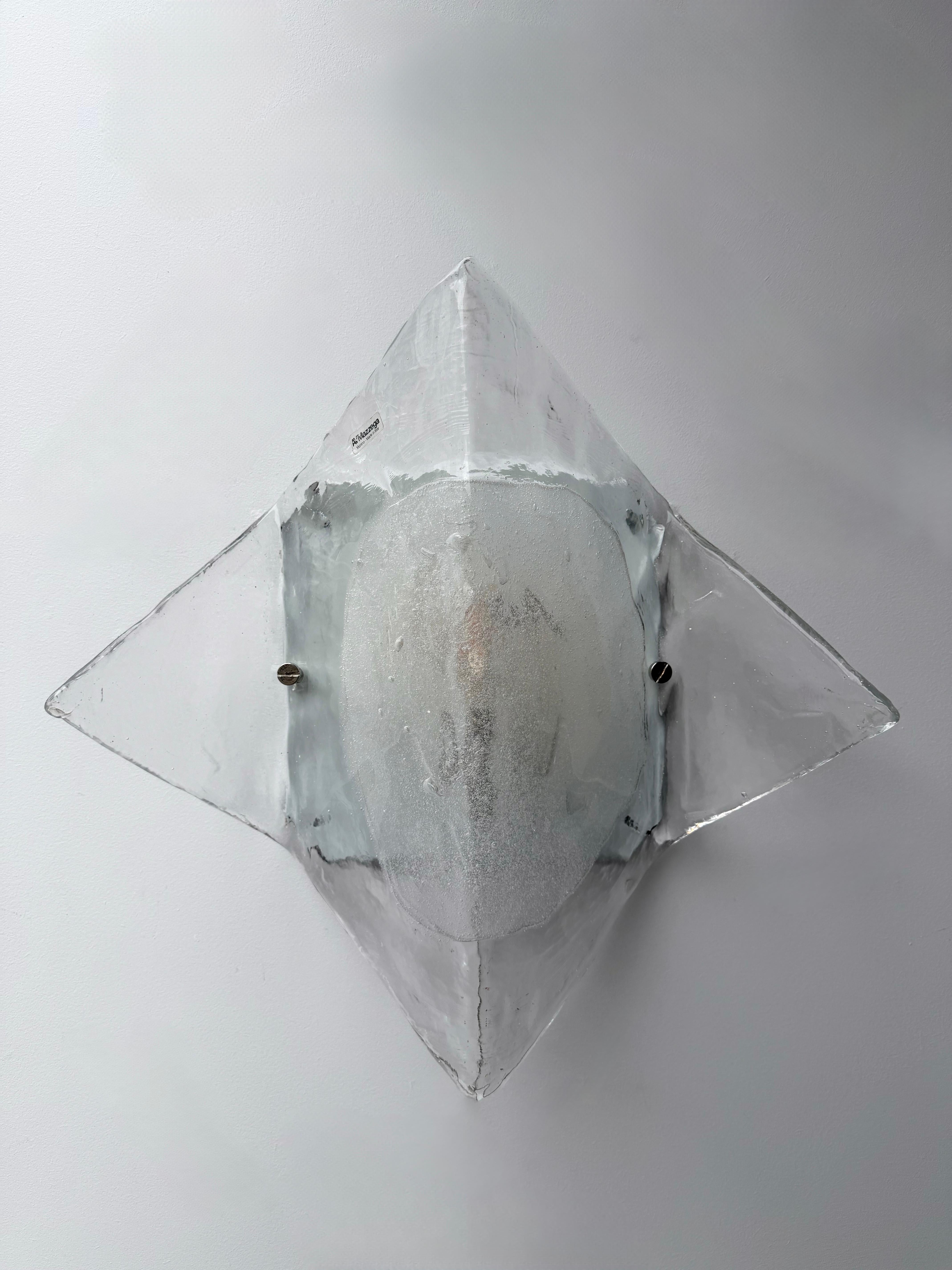 Lámpara LP253 Cristal de Murano de Carlo Nason para Mazzega, Italia, años 70 en venta 2