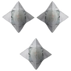 Sconce LP253 in vetro di Murano di Carlo Nason per Mazzega, Italia, anni '70