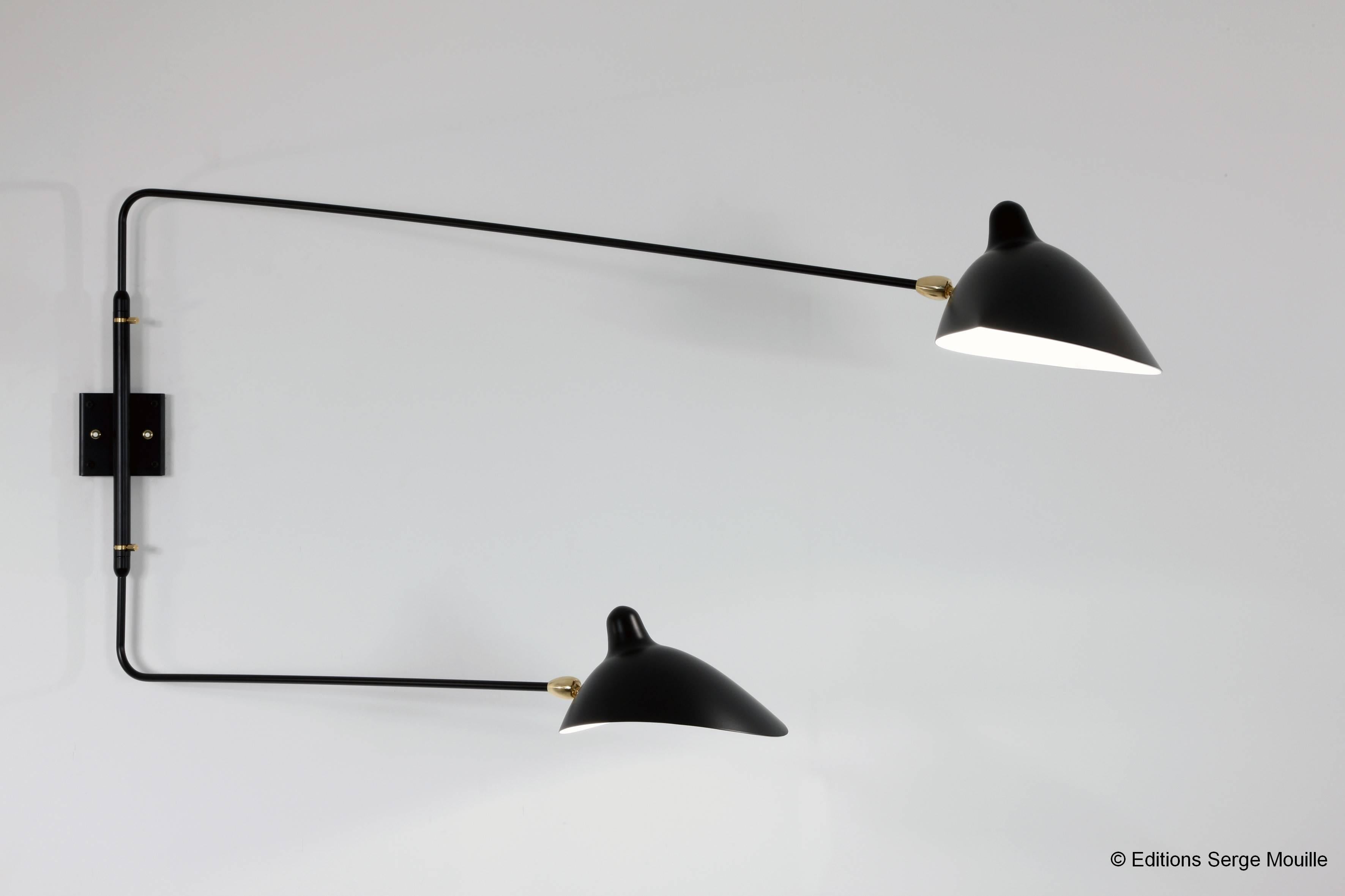 French Sconce Serge Mouille Model 