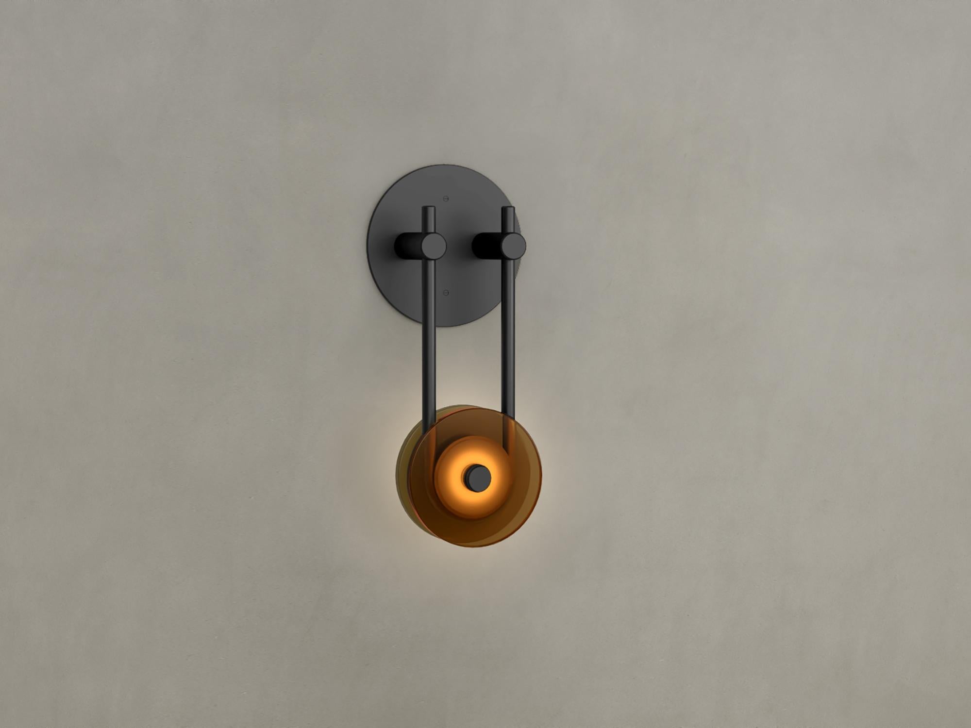 Contemporary Sconce Single For Sale