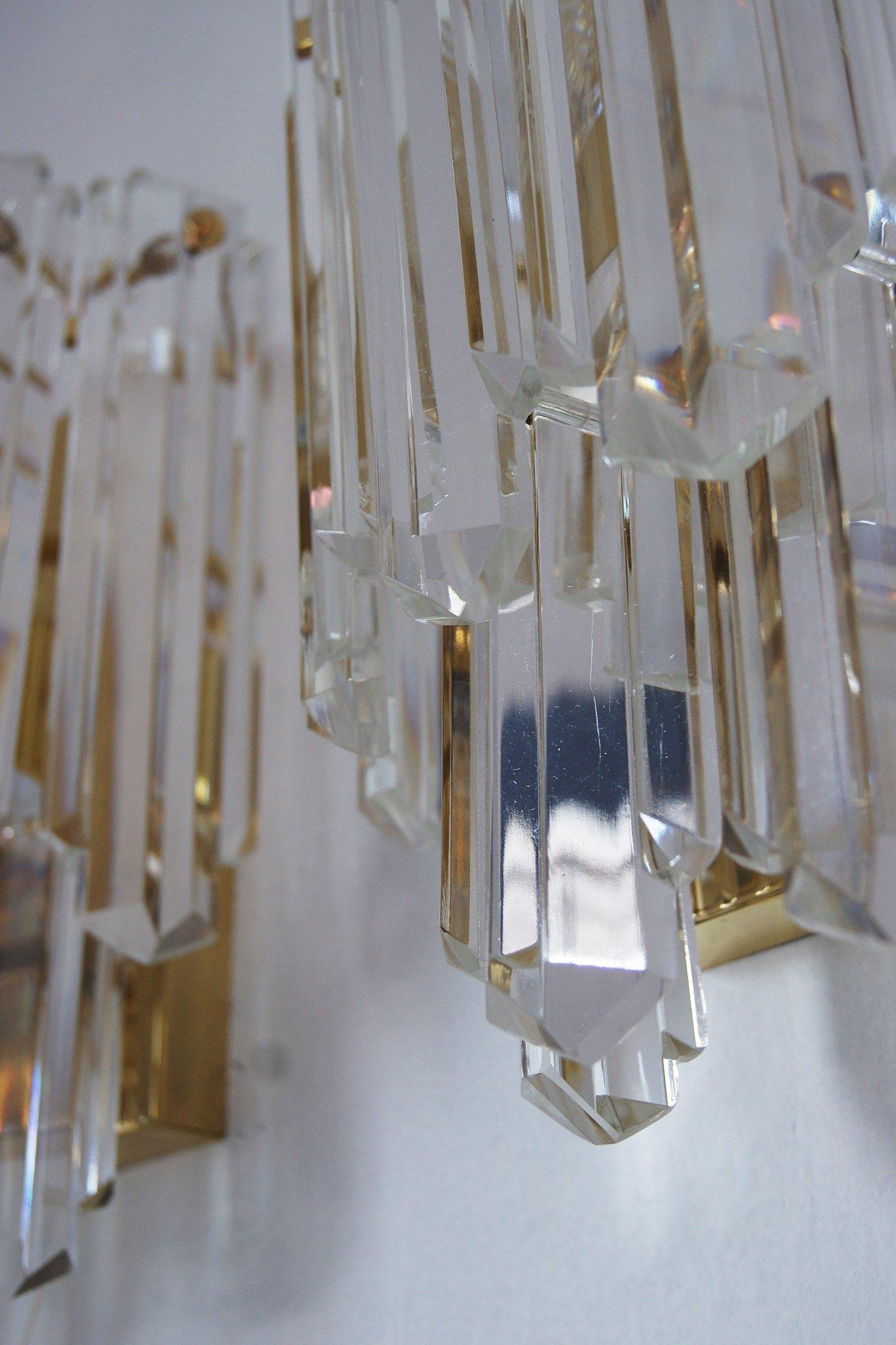 Sconces by J. T. Kalmar for Kalmar Franken KG, 1970s, Set of 2 In condizioni buone in vendita a KUTNO, PL