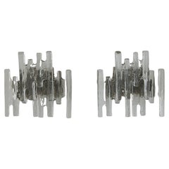 Appliques par J.T. Kalmar pour Kalmar Franken Kg, 1970 Ensemble de 2