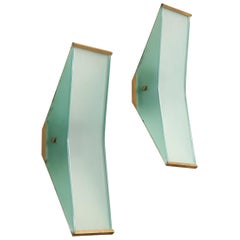 Max Ingrand for Fontana Arte Sconces