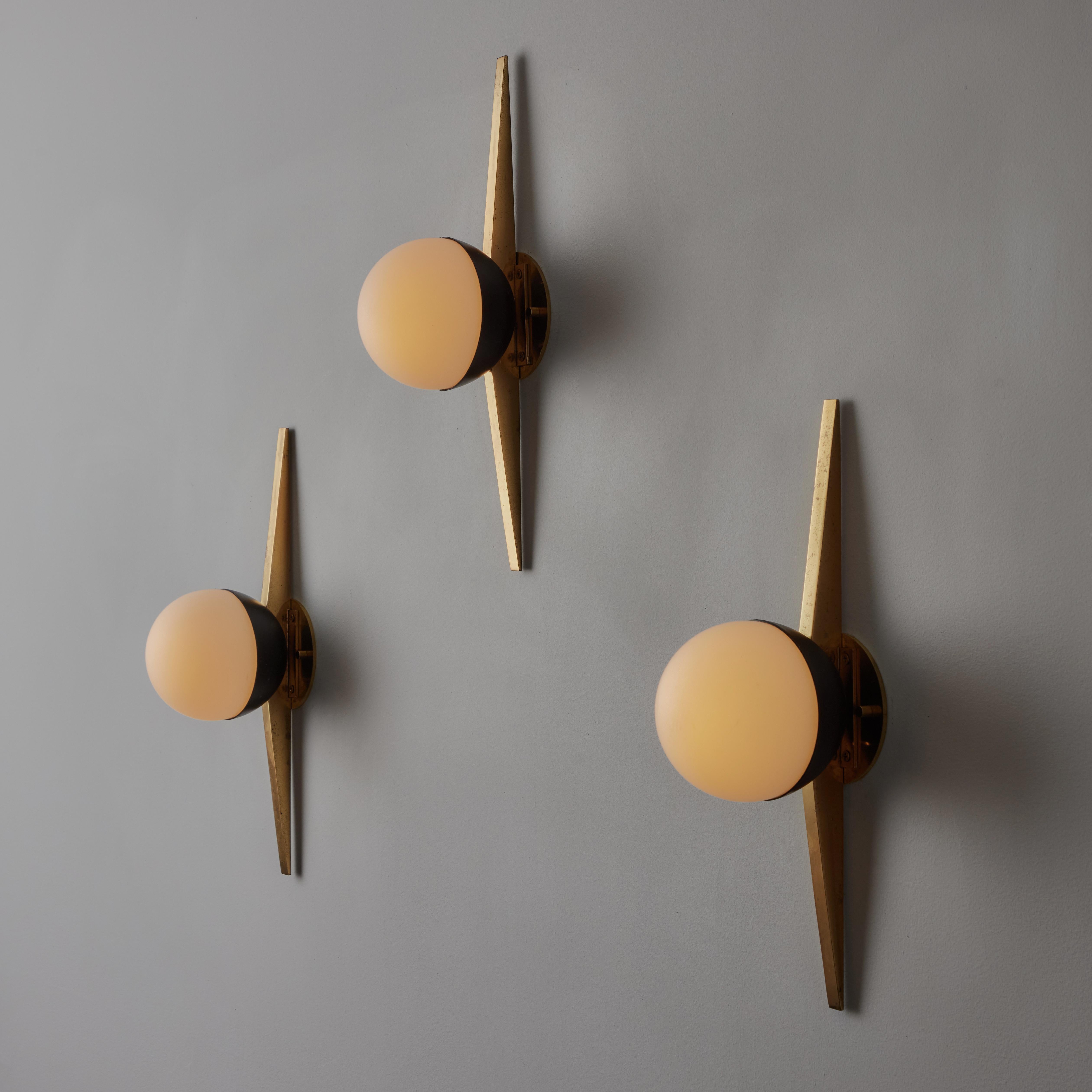 Mid-20th Century Sconces by Stilnovo For Sale